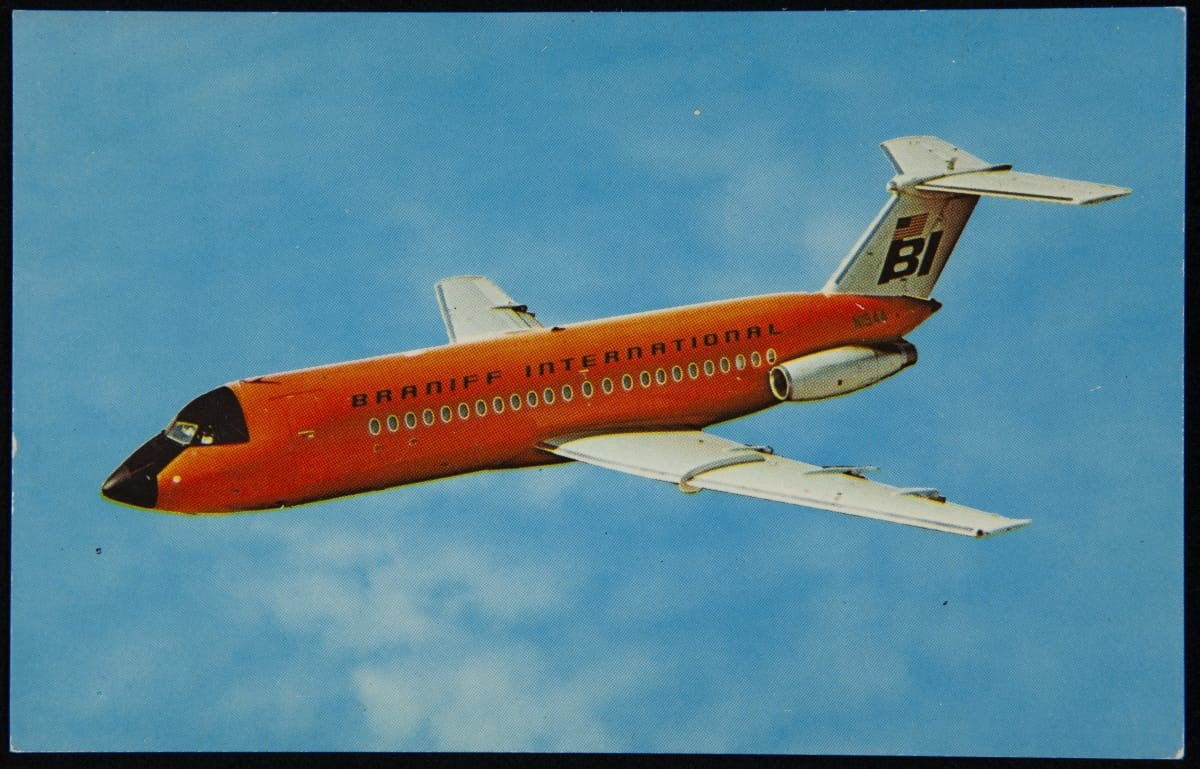 Wool Throw Blanket - Alexander Girgard for Branniff airlines