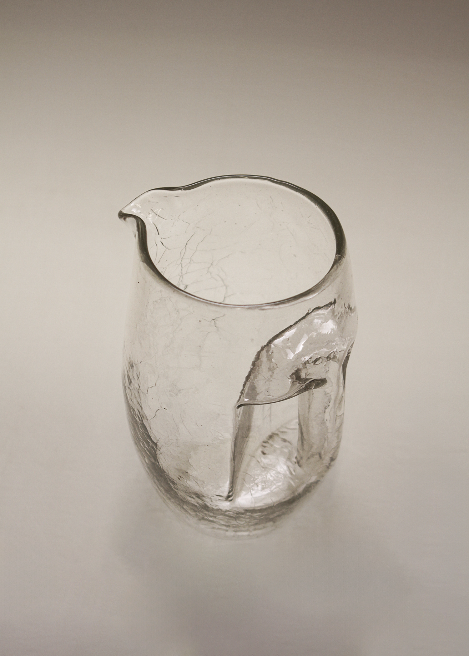 Antique Art Nouveau pitcher by Koloman Moser for Johann Lötz Witwe