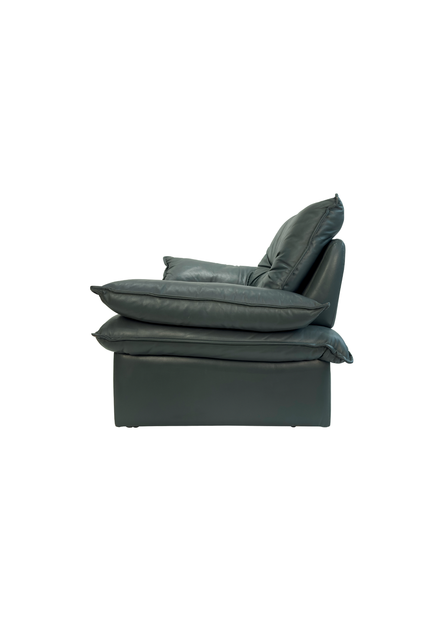 Large Leather Lounge Chair