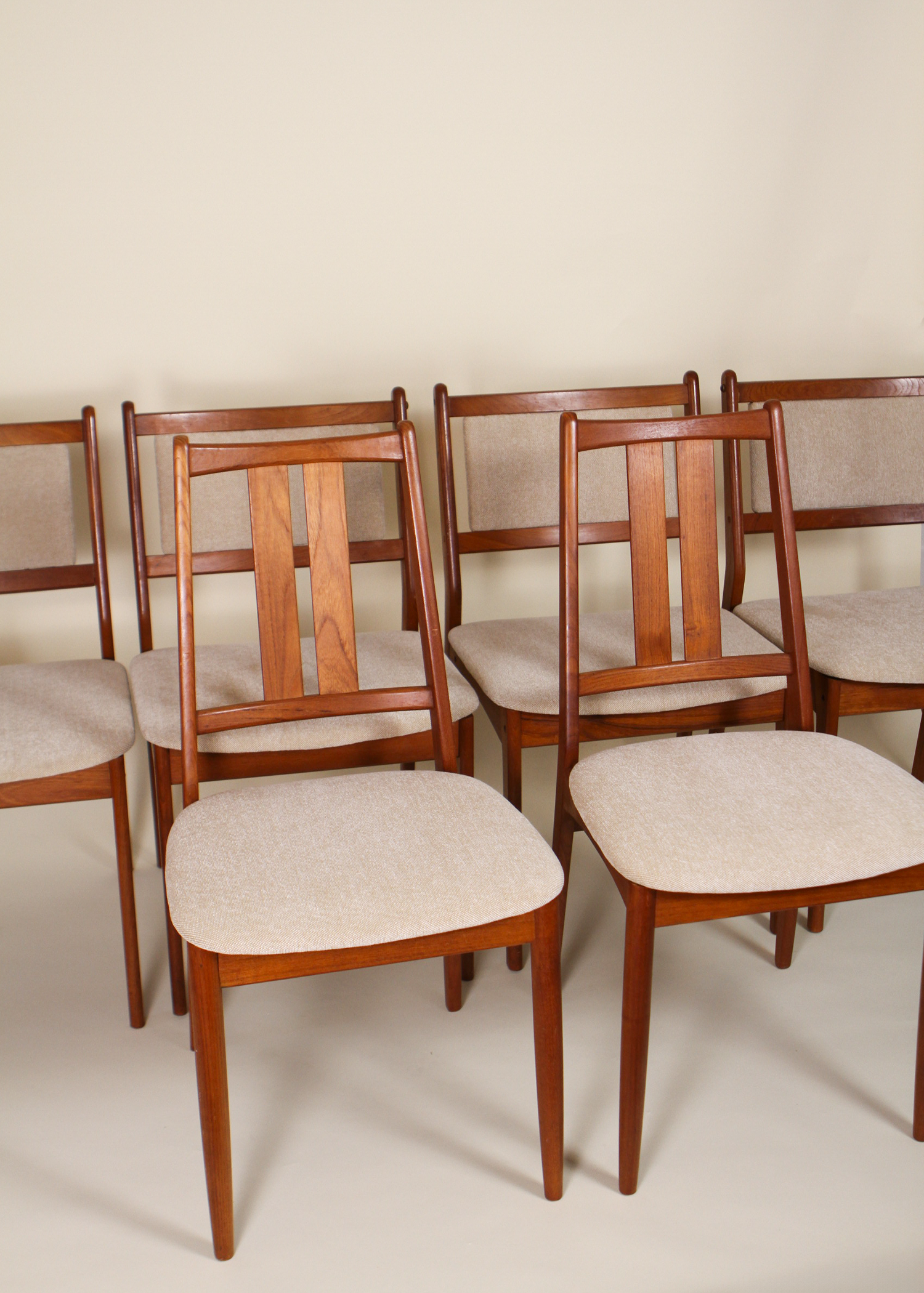 Teak Dining Chairs (6)