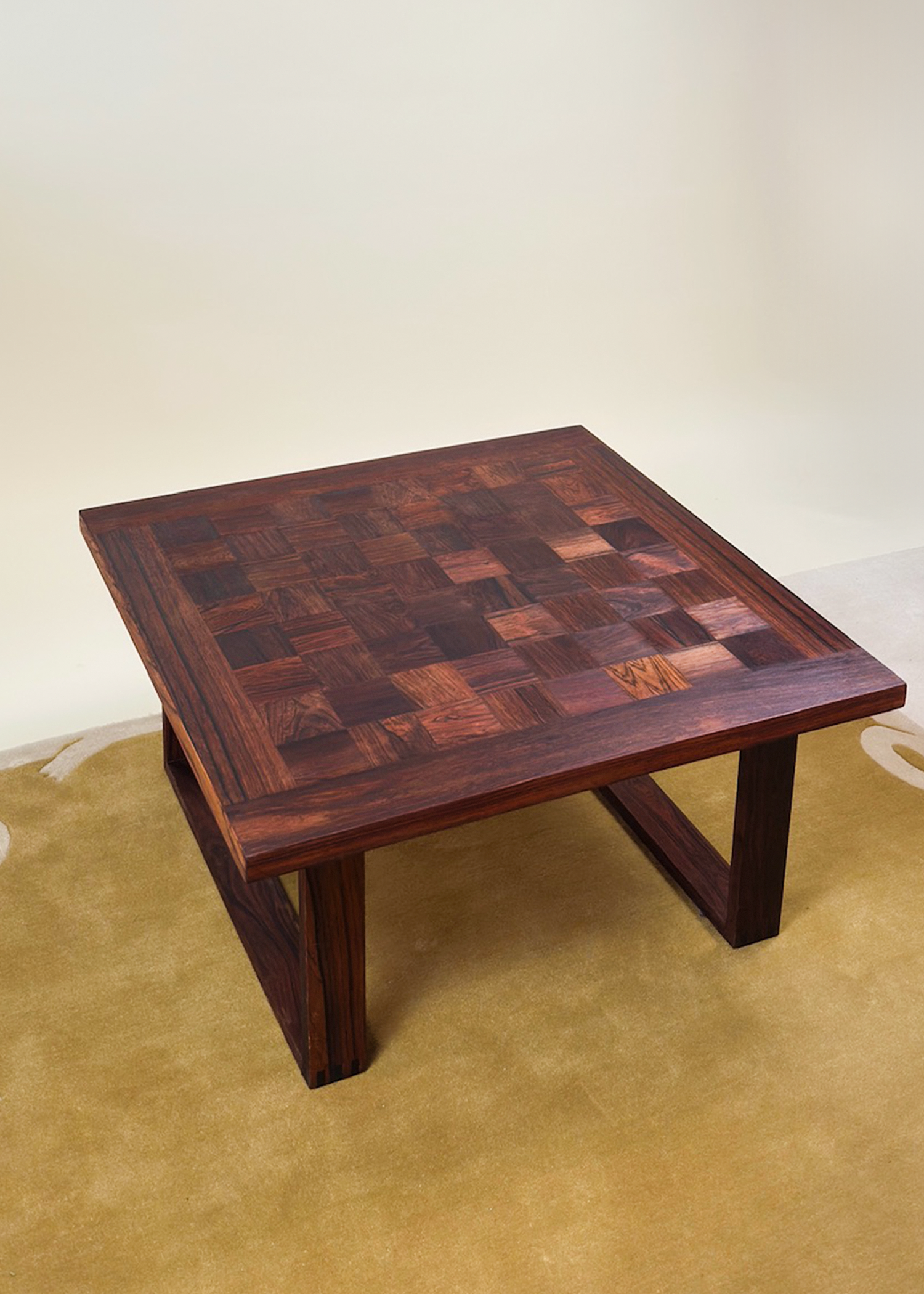 Rosewood Chess Table by Poul Cadovius for France & Søn