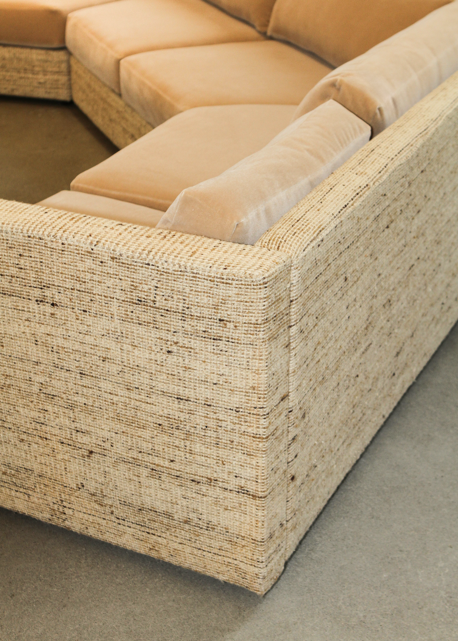 Mid Century Modern Modular Sectional Sofa