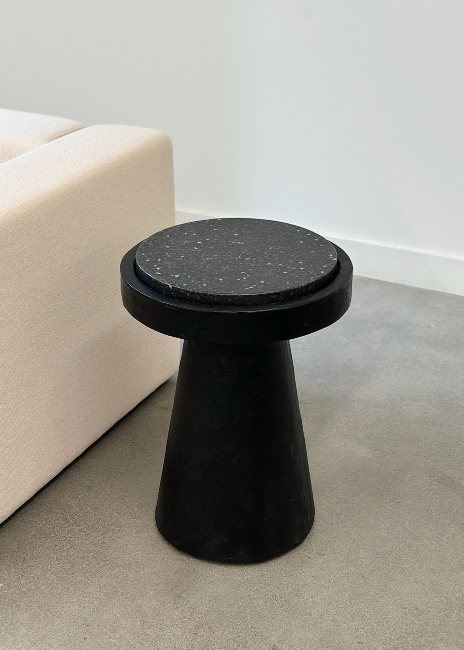 Terazzo and Concrete Side Table
