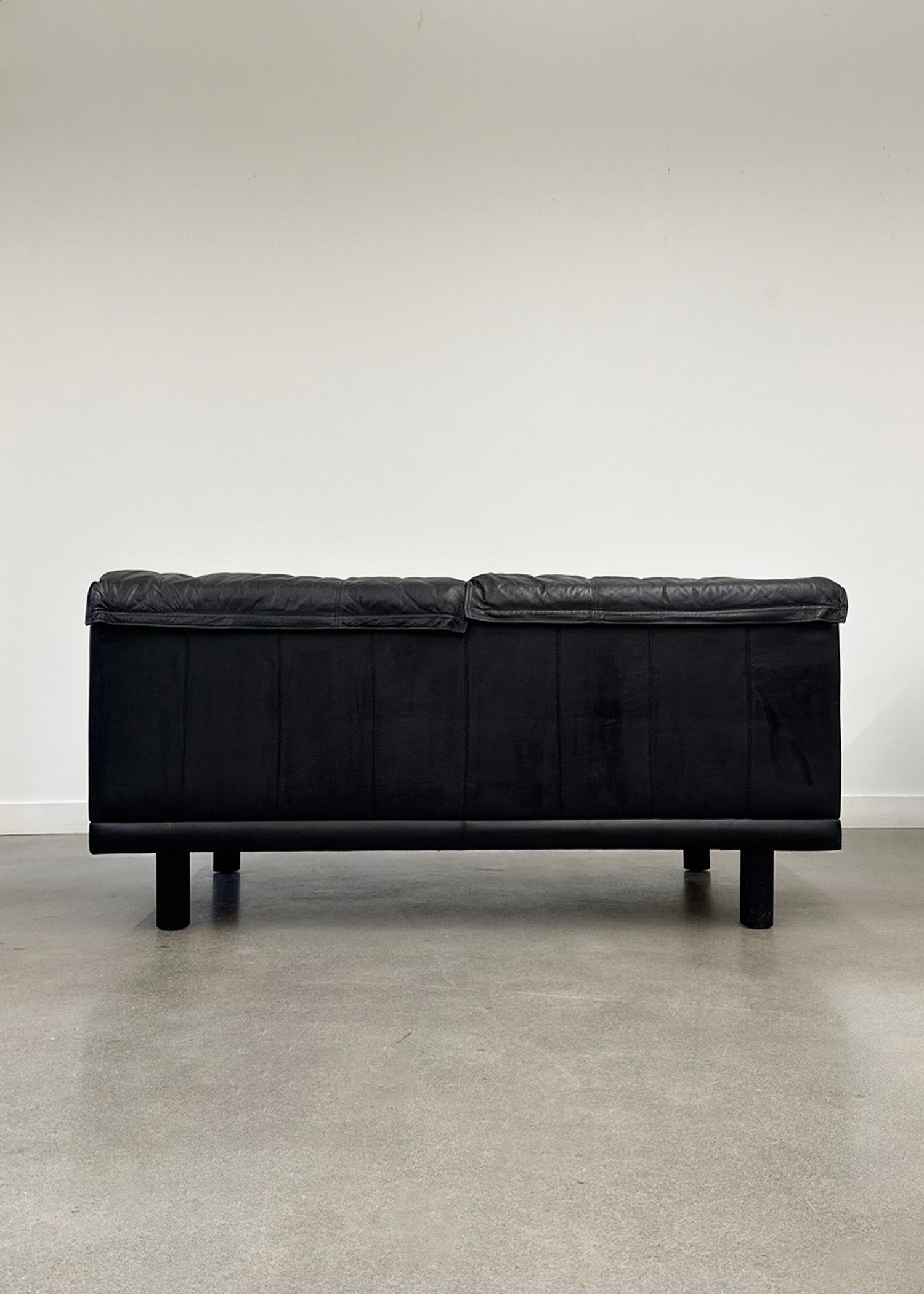 Leather Post-Modern Sofa