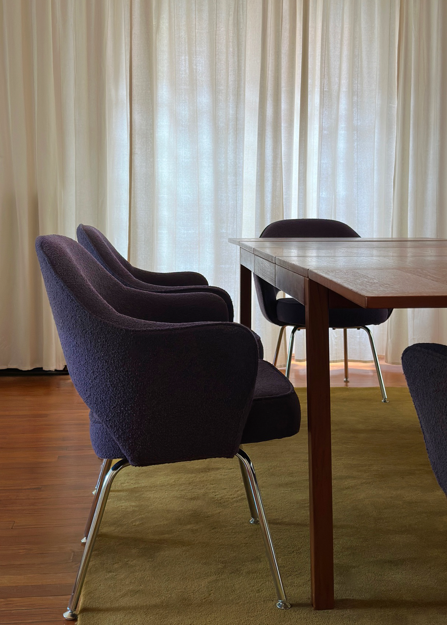 (7) Executive Armchairs by Eero Saarinen for Knoll
