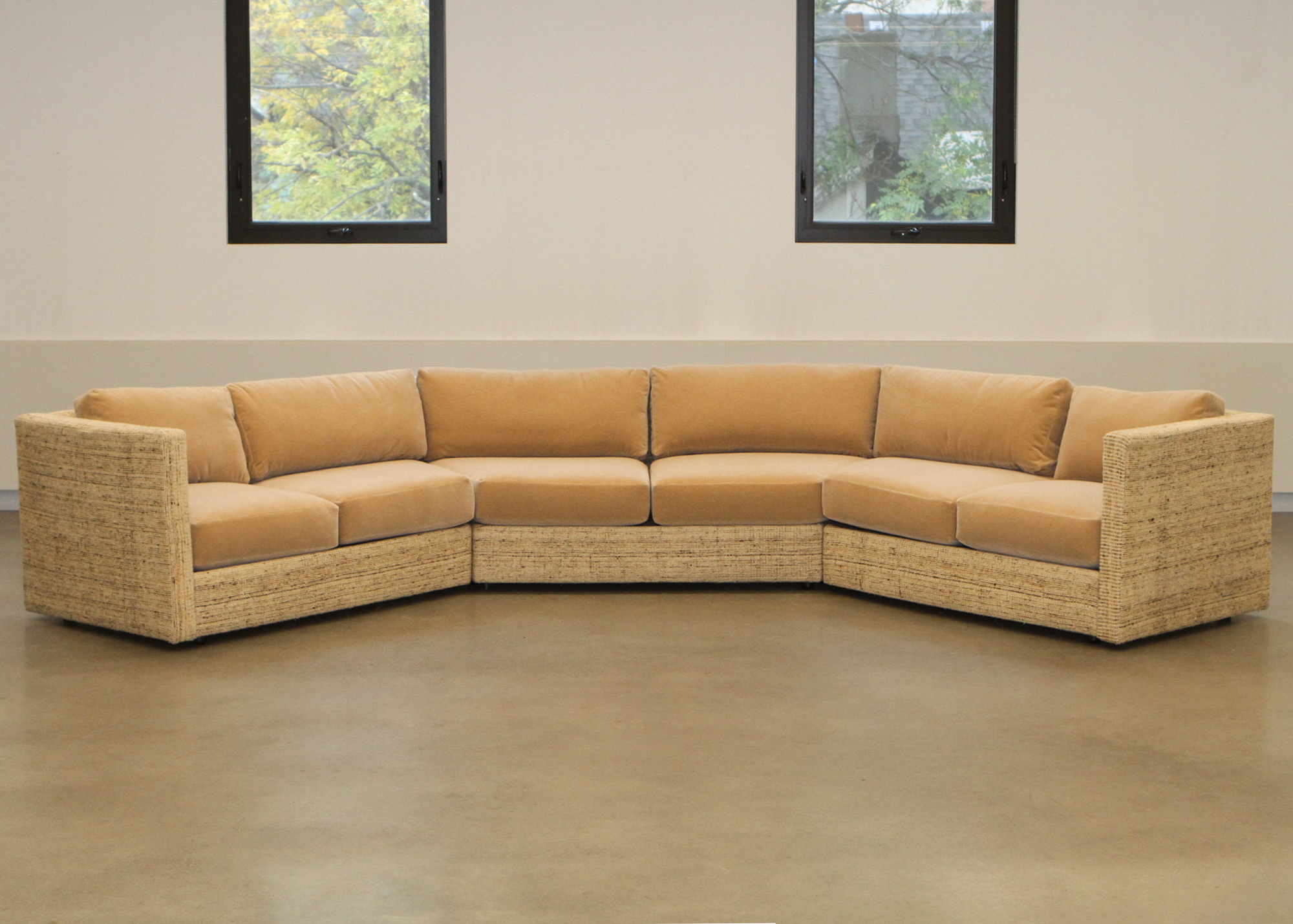 Mid Century Modern Modular Sectional Sofa
