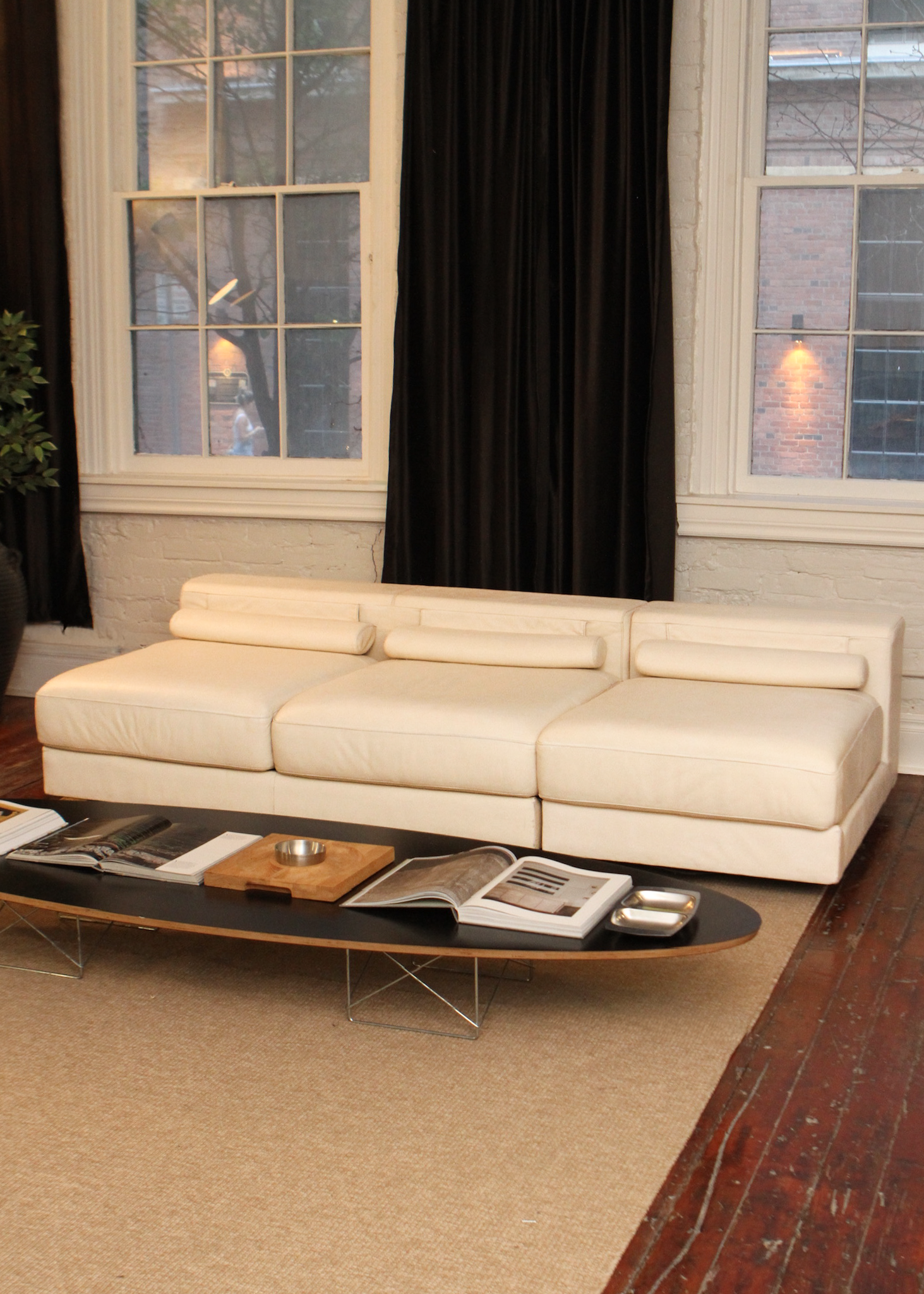 Modular Leather Sofa