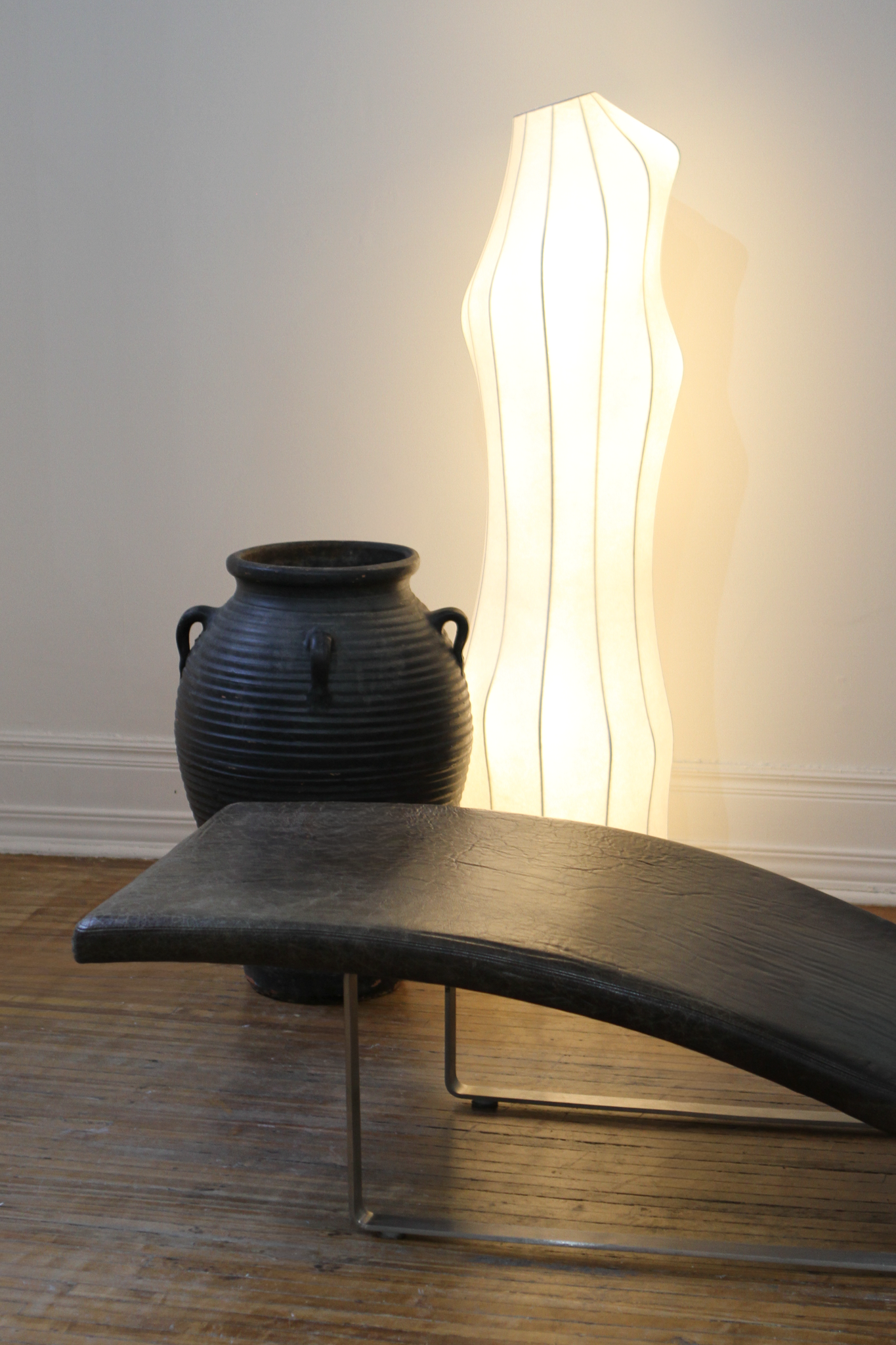 Leather Chaise Lounge