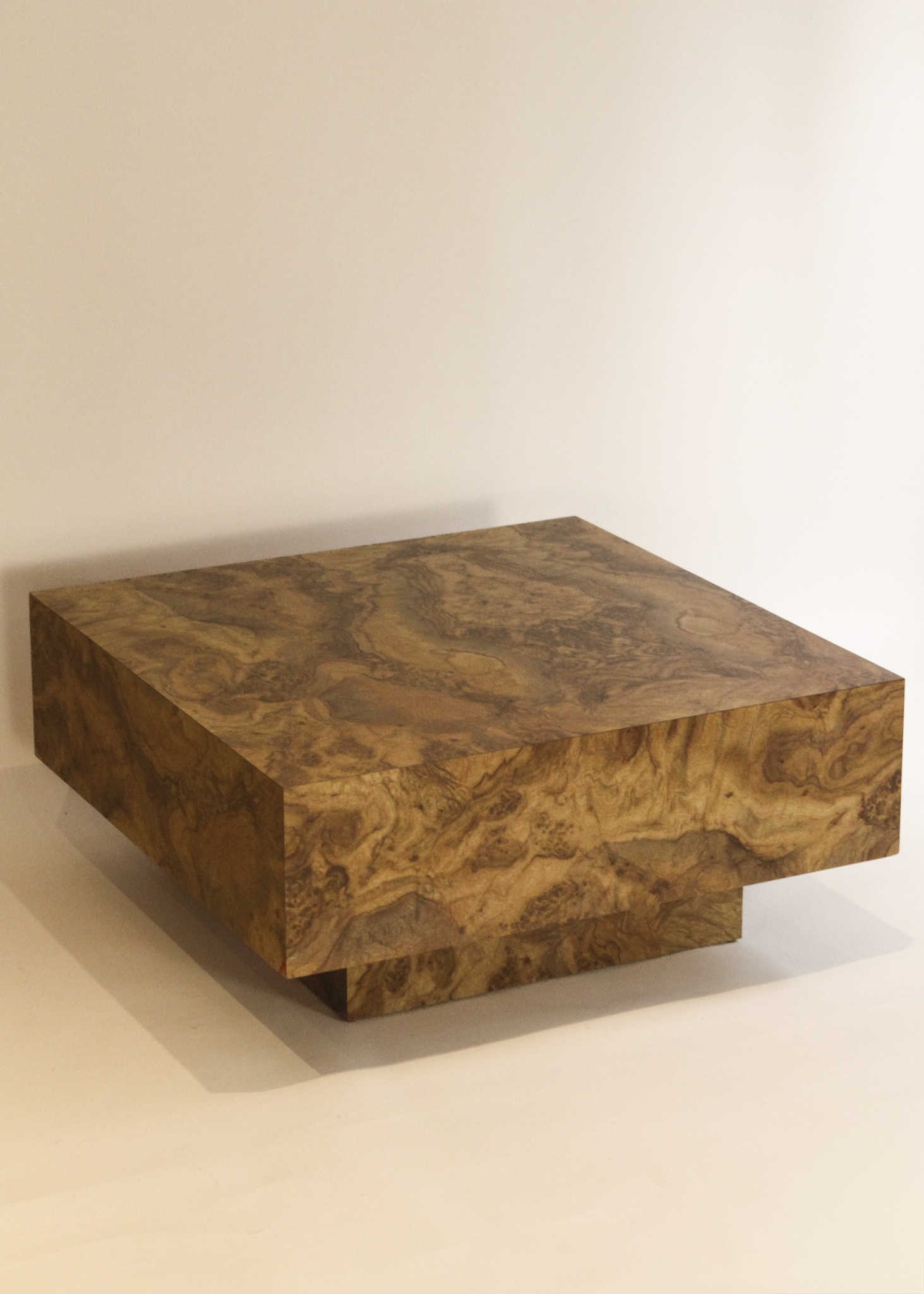 Laminate Burlwood Coffee Table