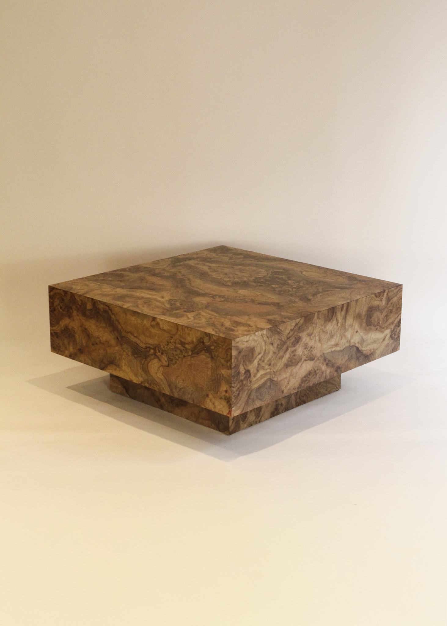 Laminate Burlwood Coffee Table