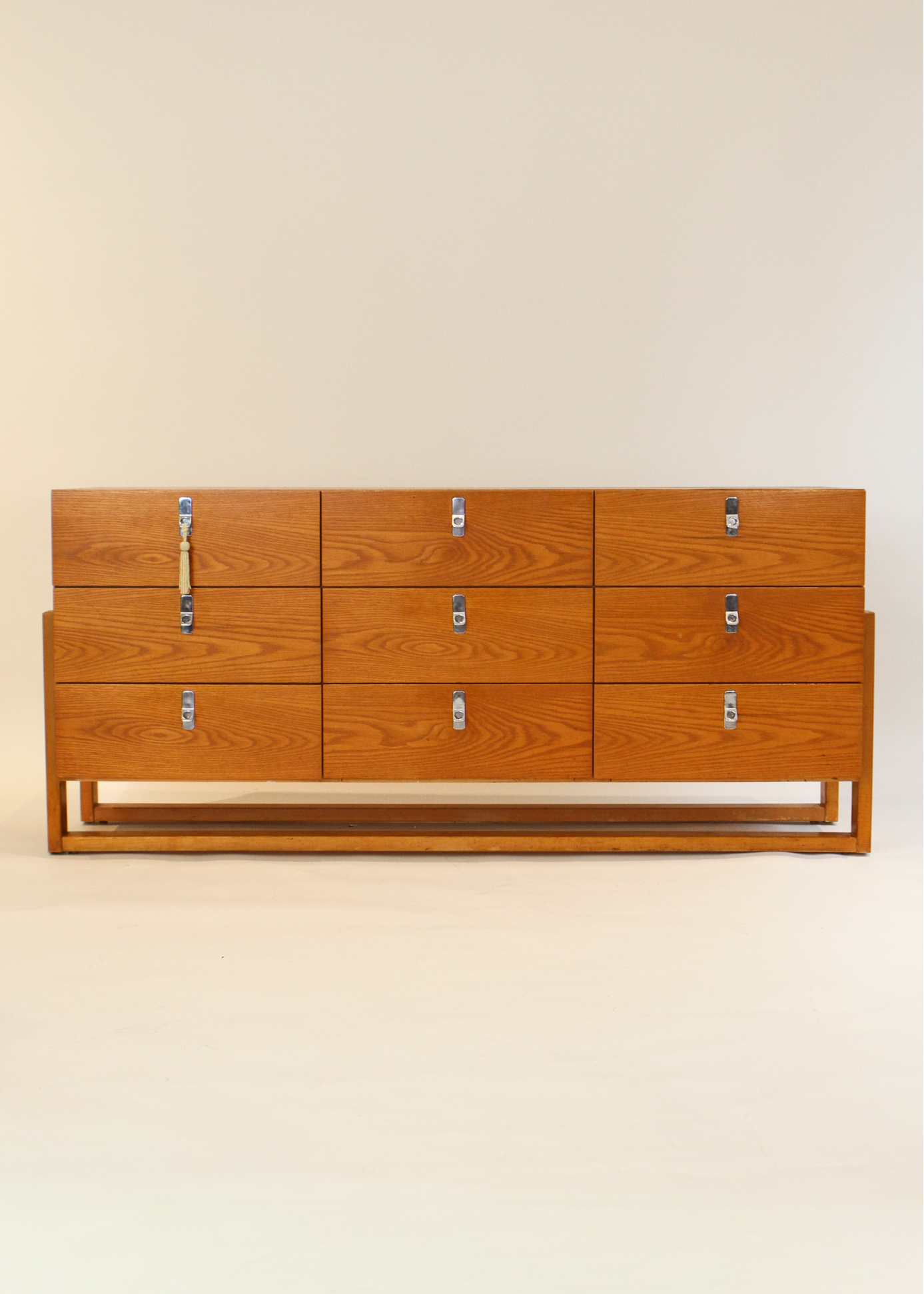 9-Drawer Oak Dresser