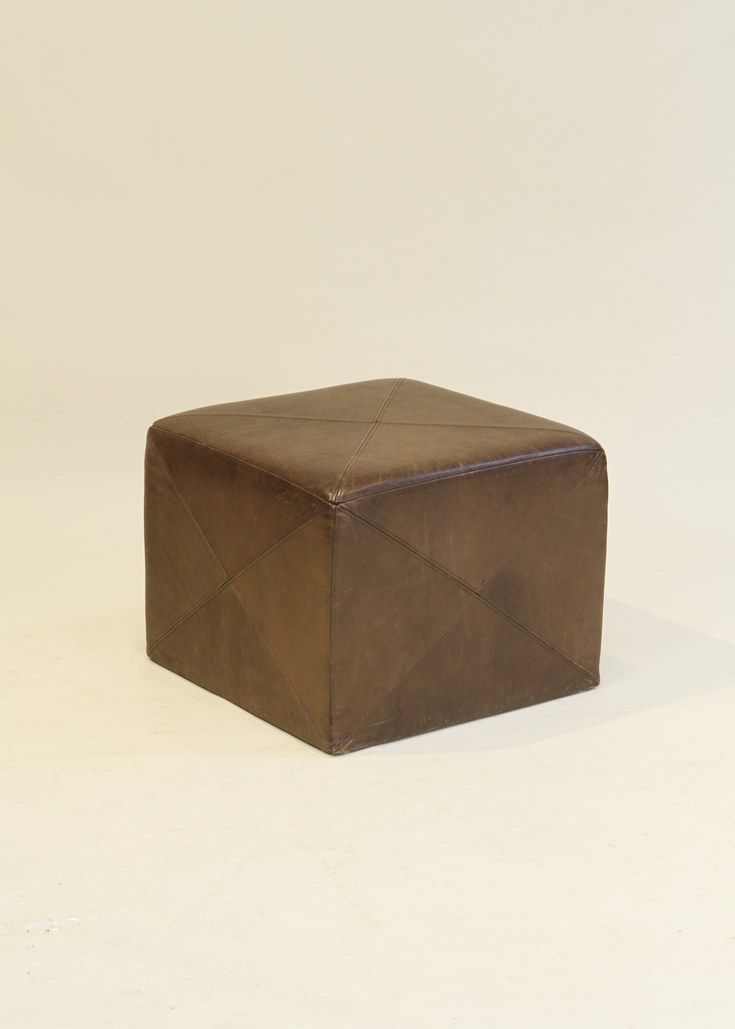Leather Cube