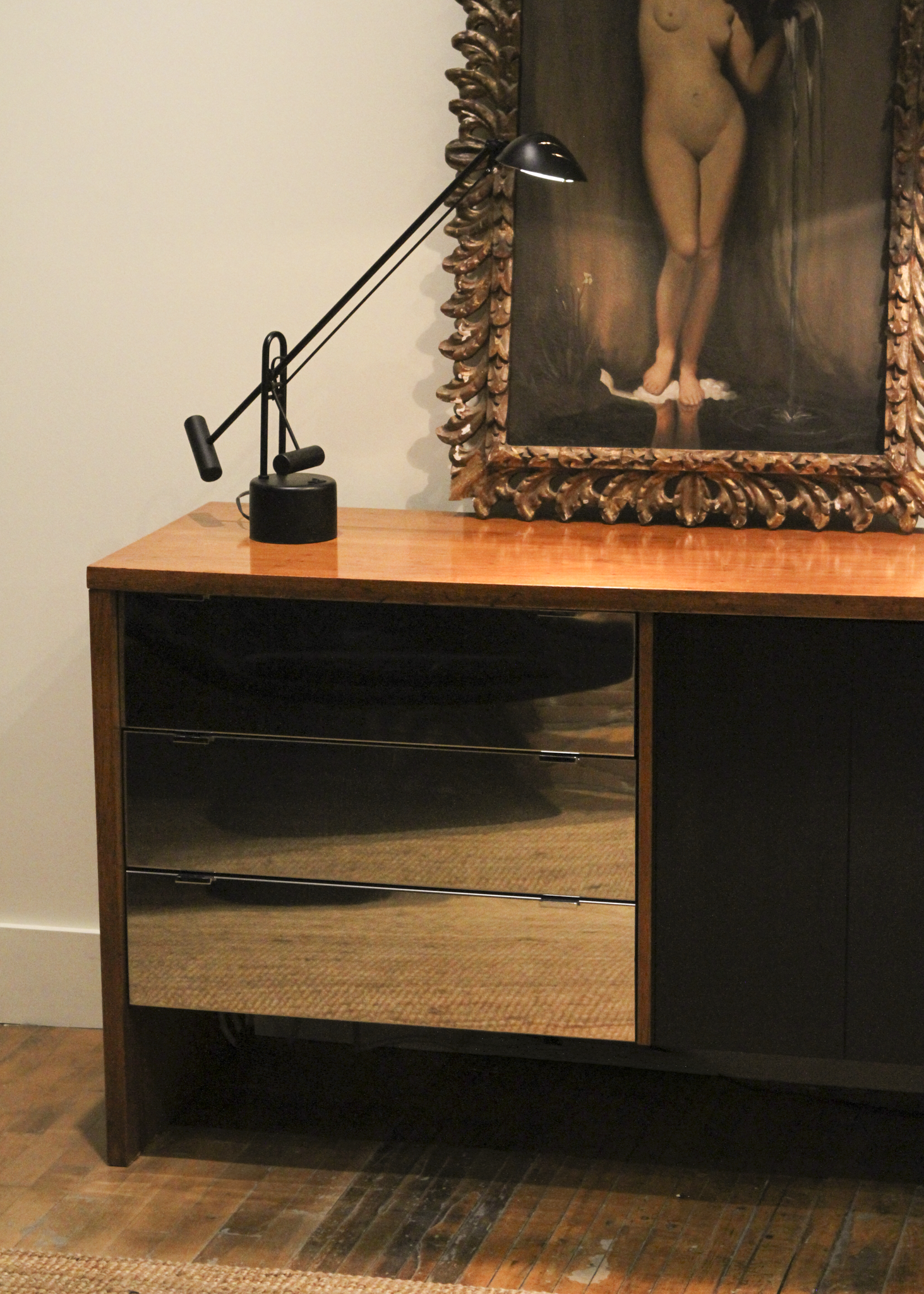 Vintage Walnut Credenza