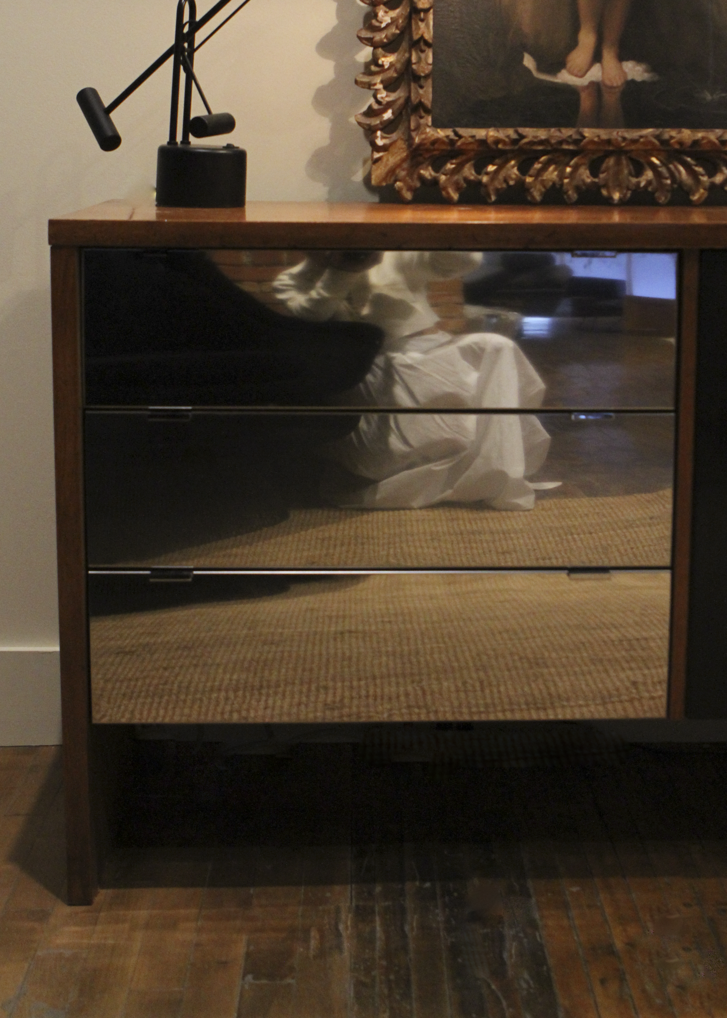 Vintage Walnut Credenza