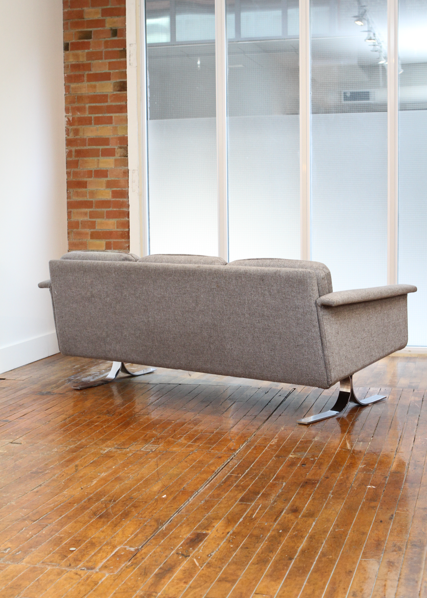 Wool Three Seater Sofa