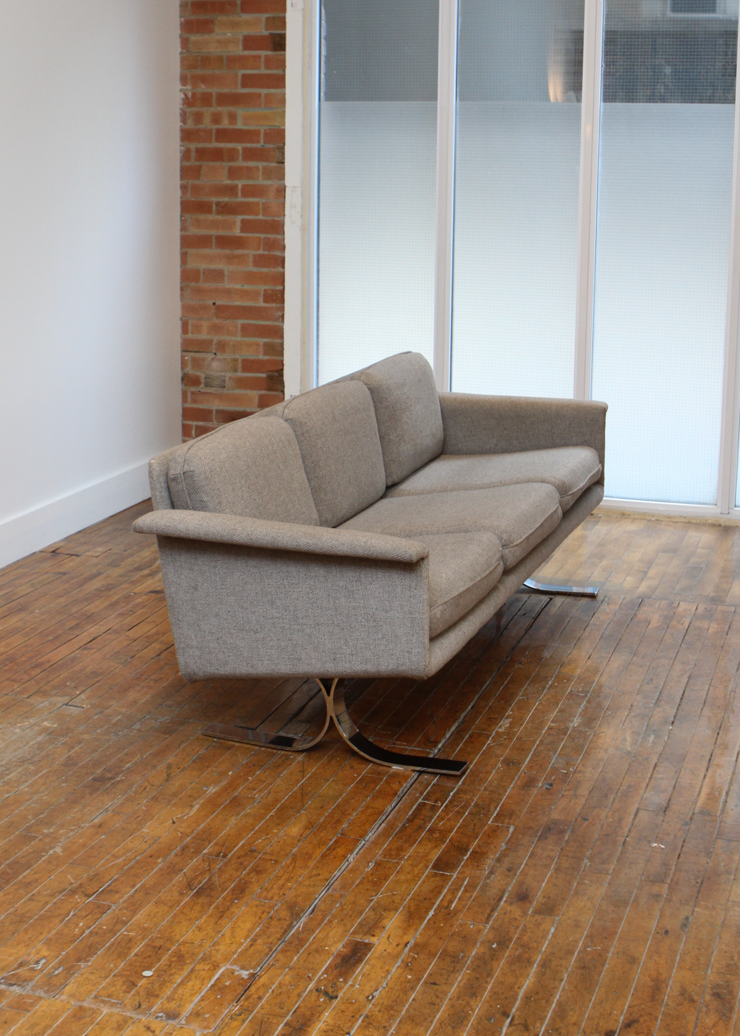 Wool Three Seater Sofa