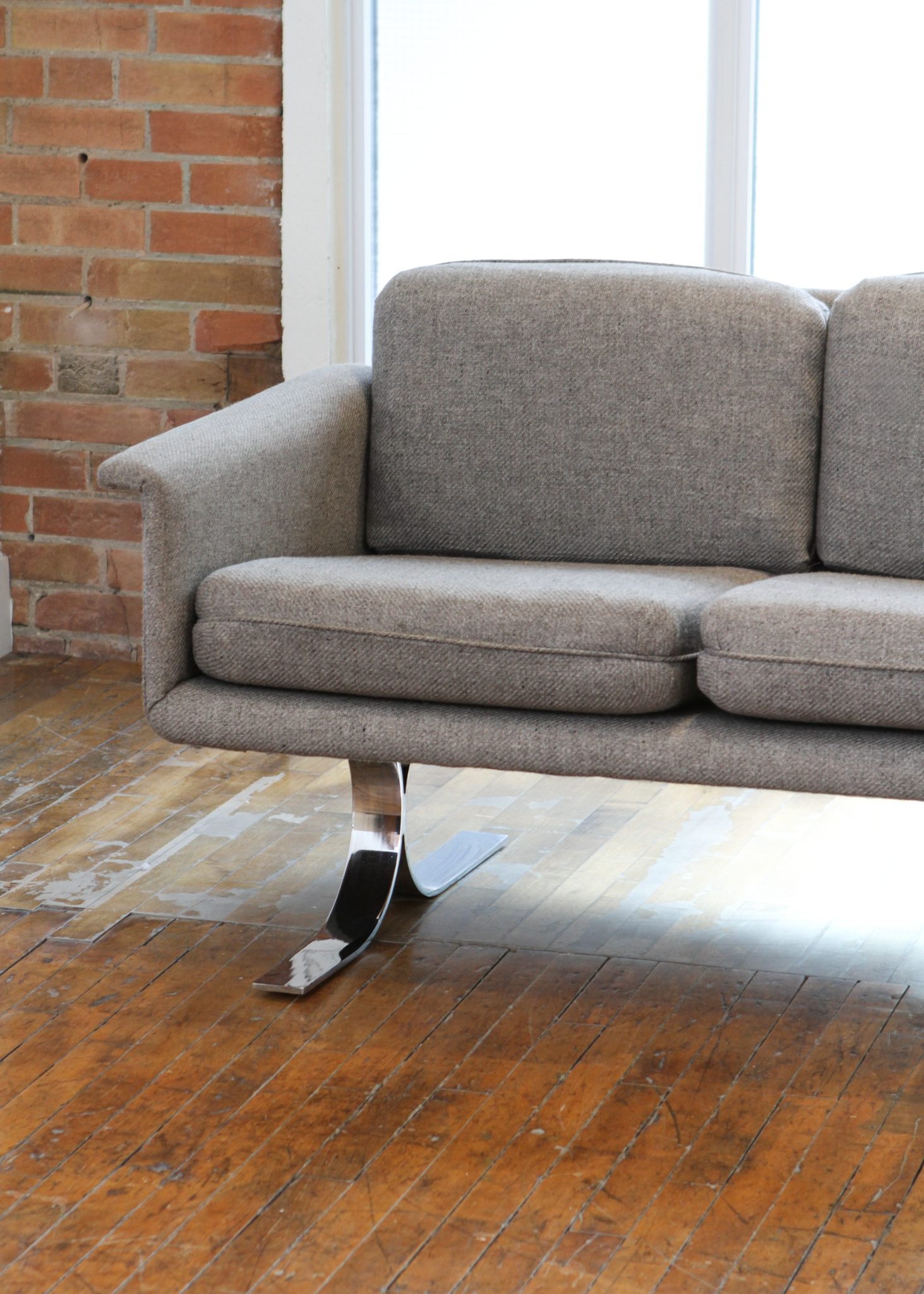 Wool Three Seater Sofa