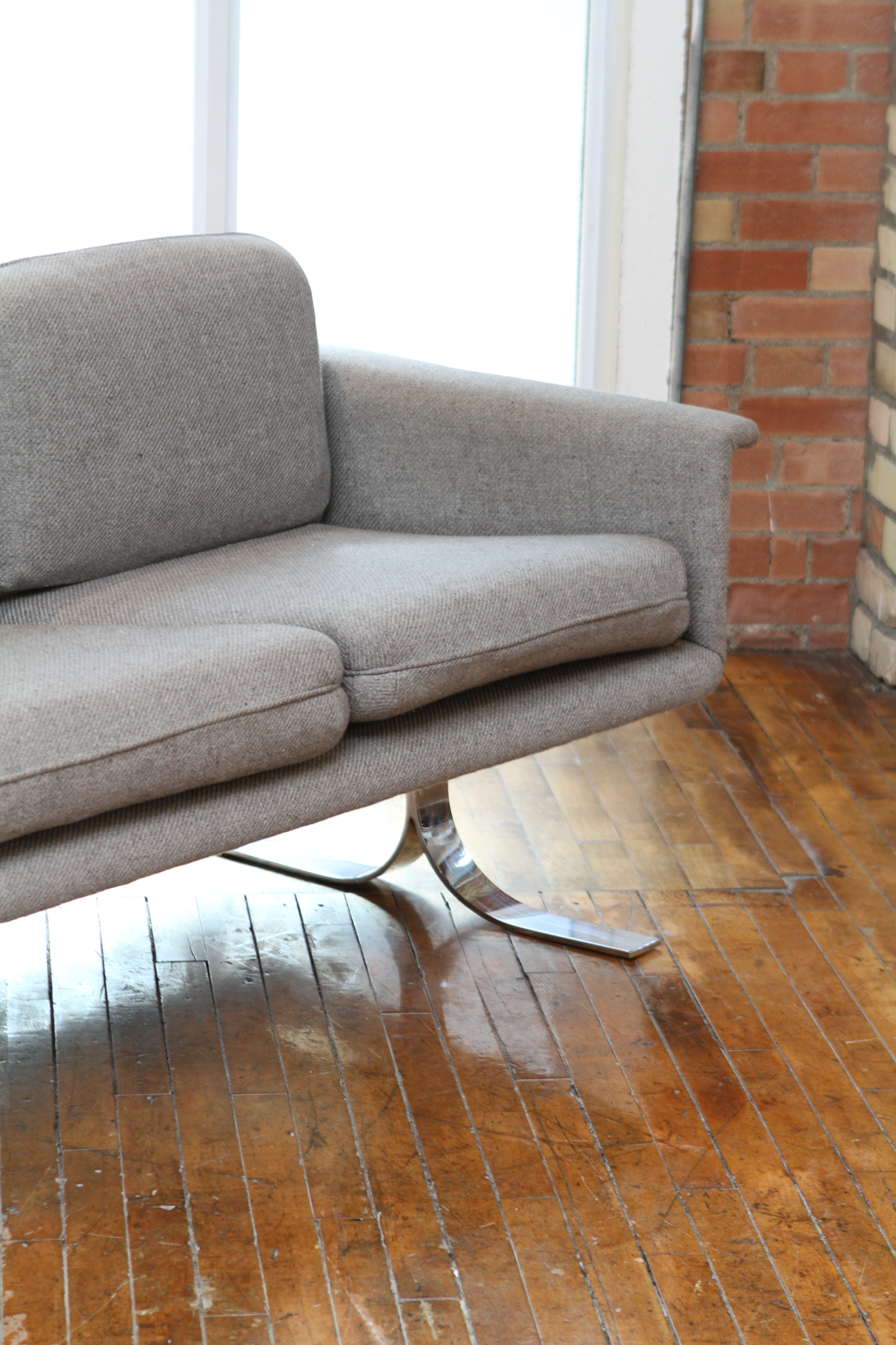 Wool Three Seater Sofa