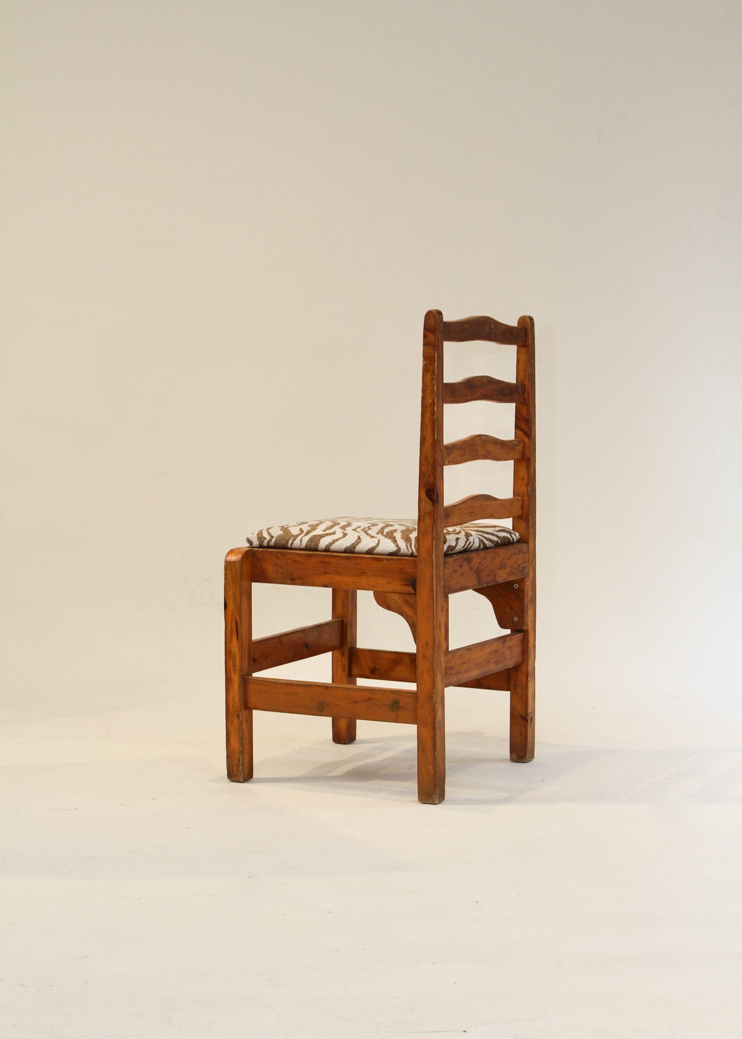 (4) Upholstered Antique Chairs