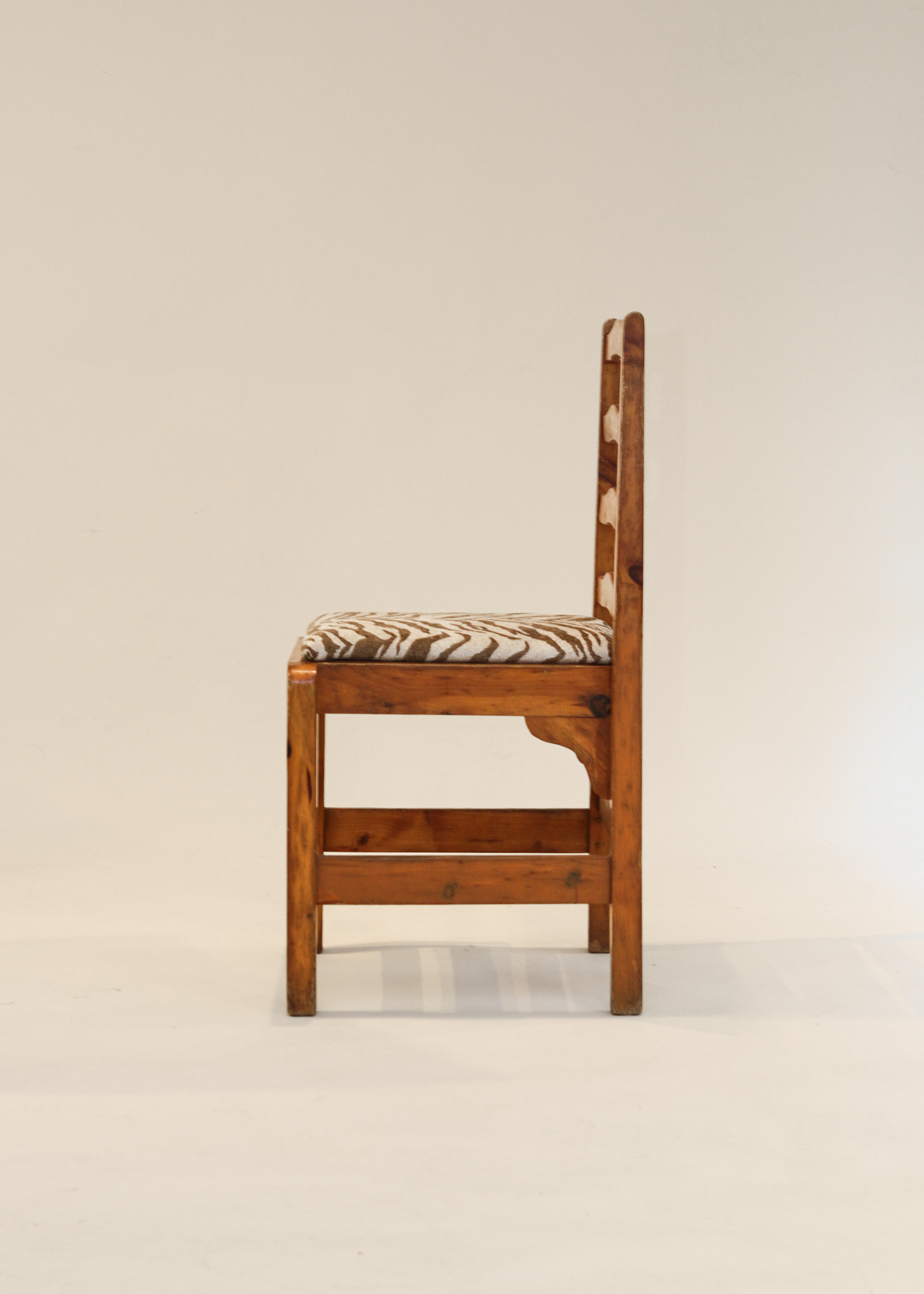 (4) Upholstered Antique Chairs
