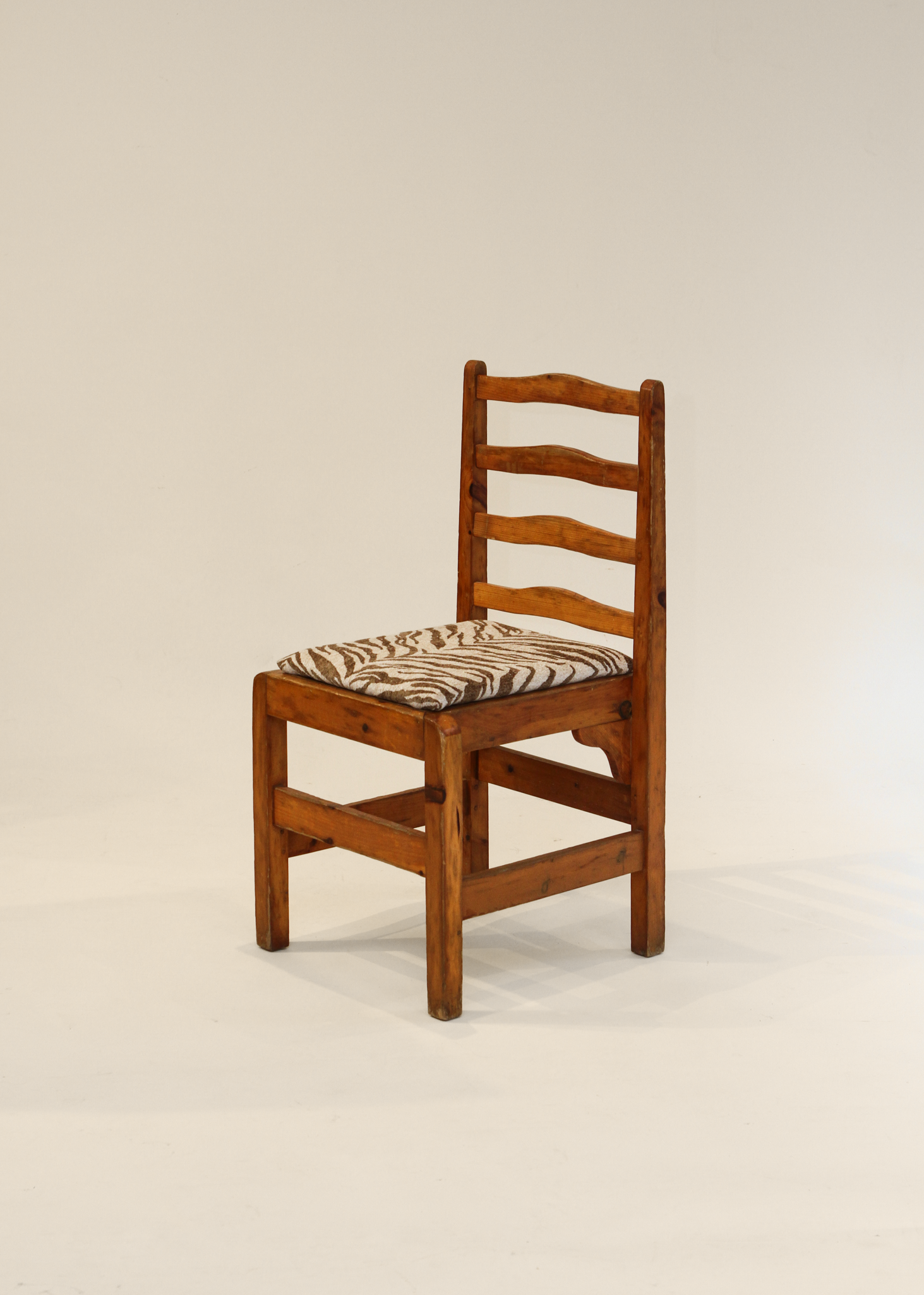 (4) Upholstered Antique Chairs