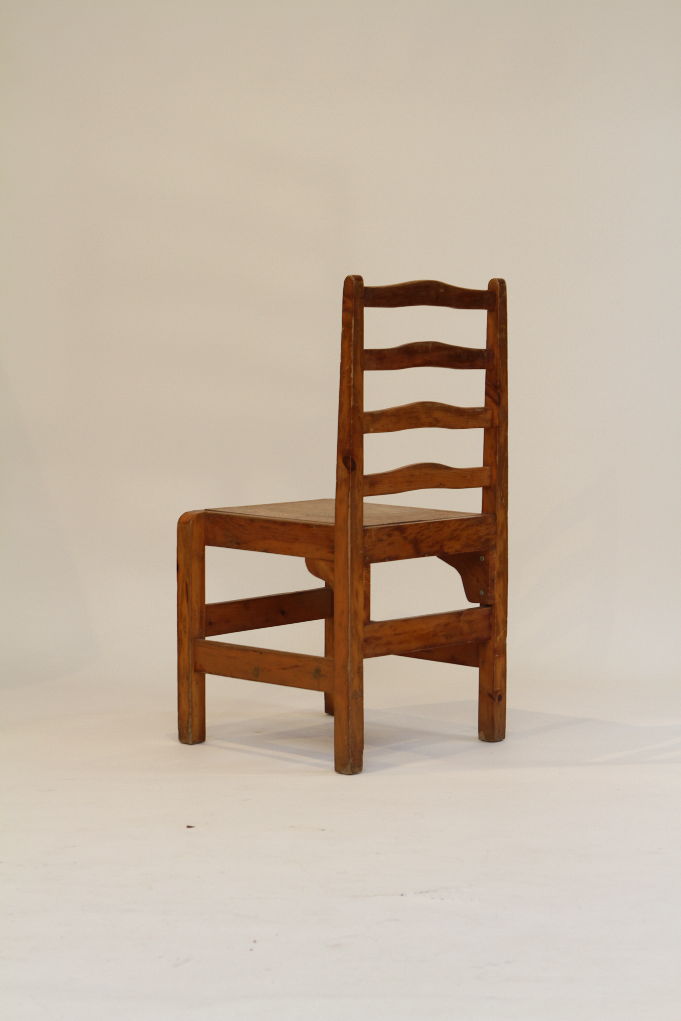 (4) Antique Wooden Chairs