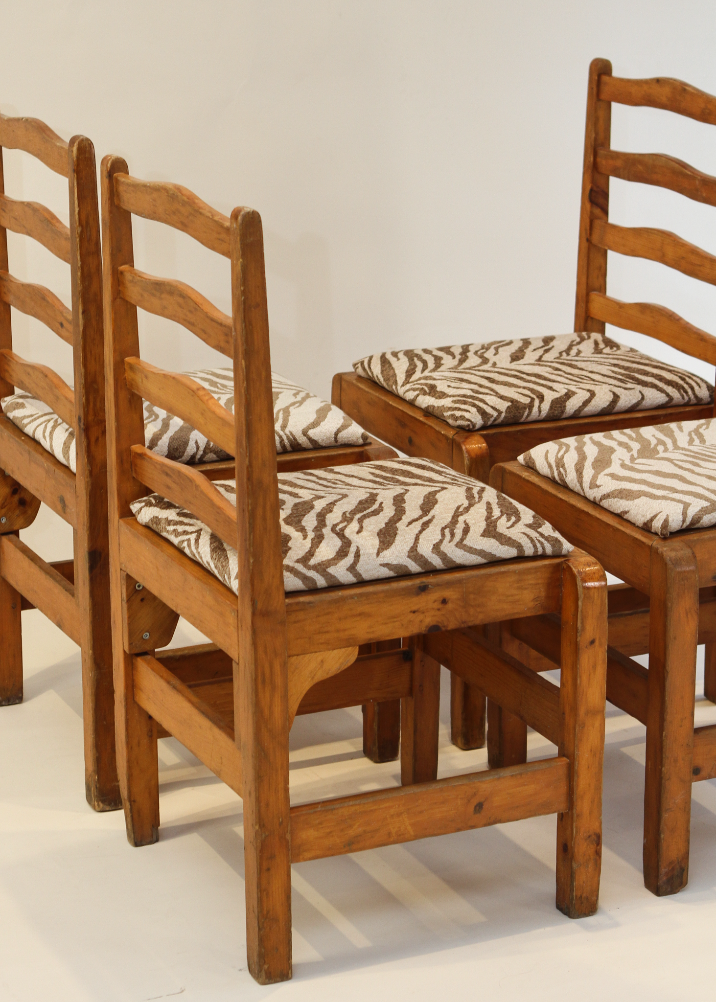 (2) Upholstered Antique Chairs
