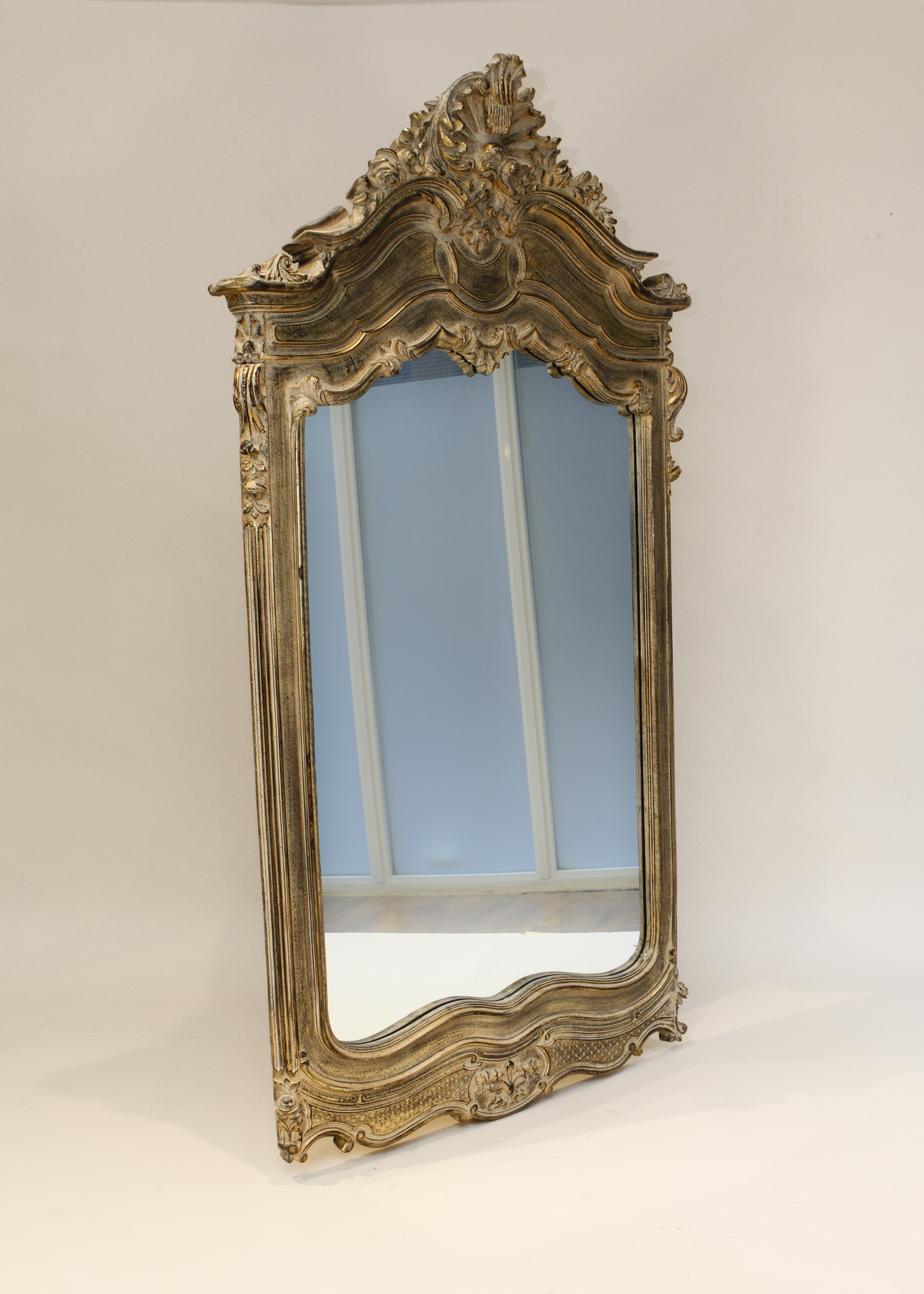 Vintage Ornate Floor Mirror