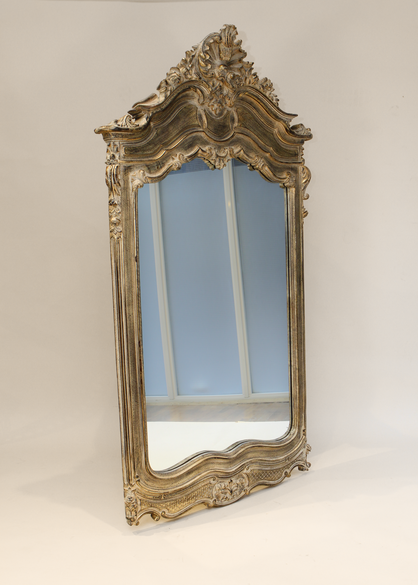 Vintage Ornate Floor Mirror