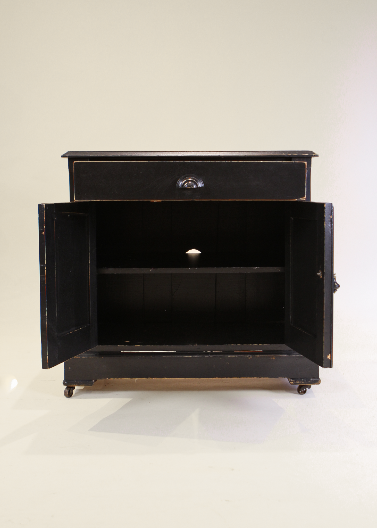 Black Antique Cabinet