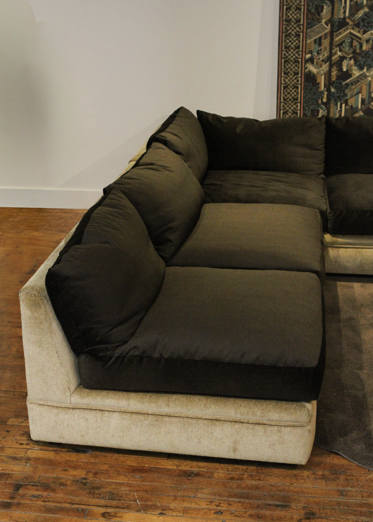 Two Tone Sectional Sofa