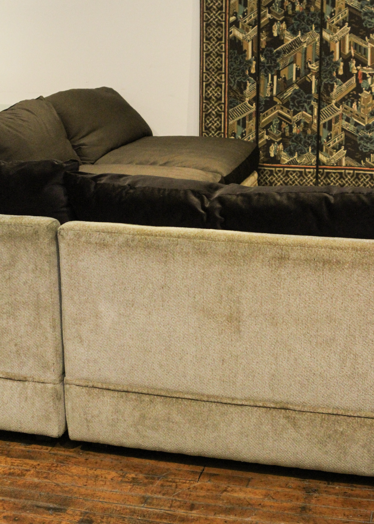 Two Tone Sectional Sofa