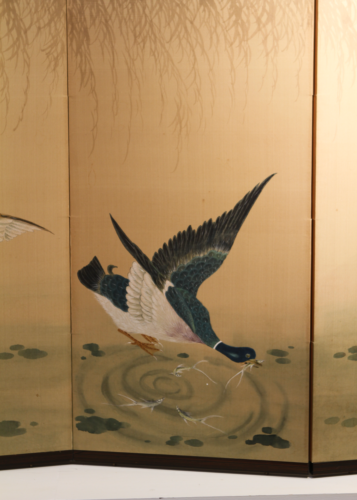 Japanese Byobu Silk Screen