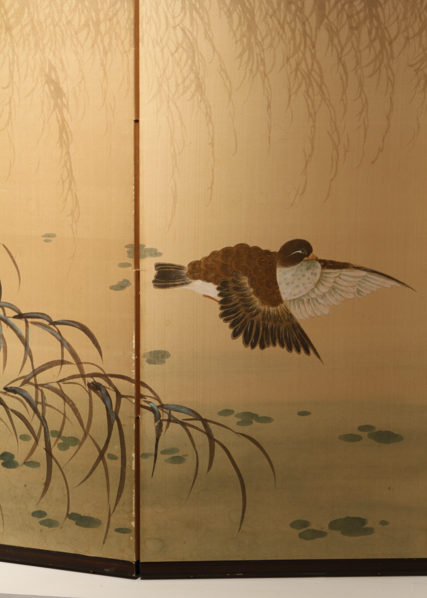 Japanese Byobu Silk Screen