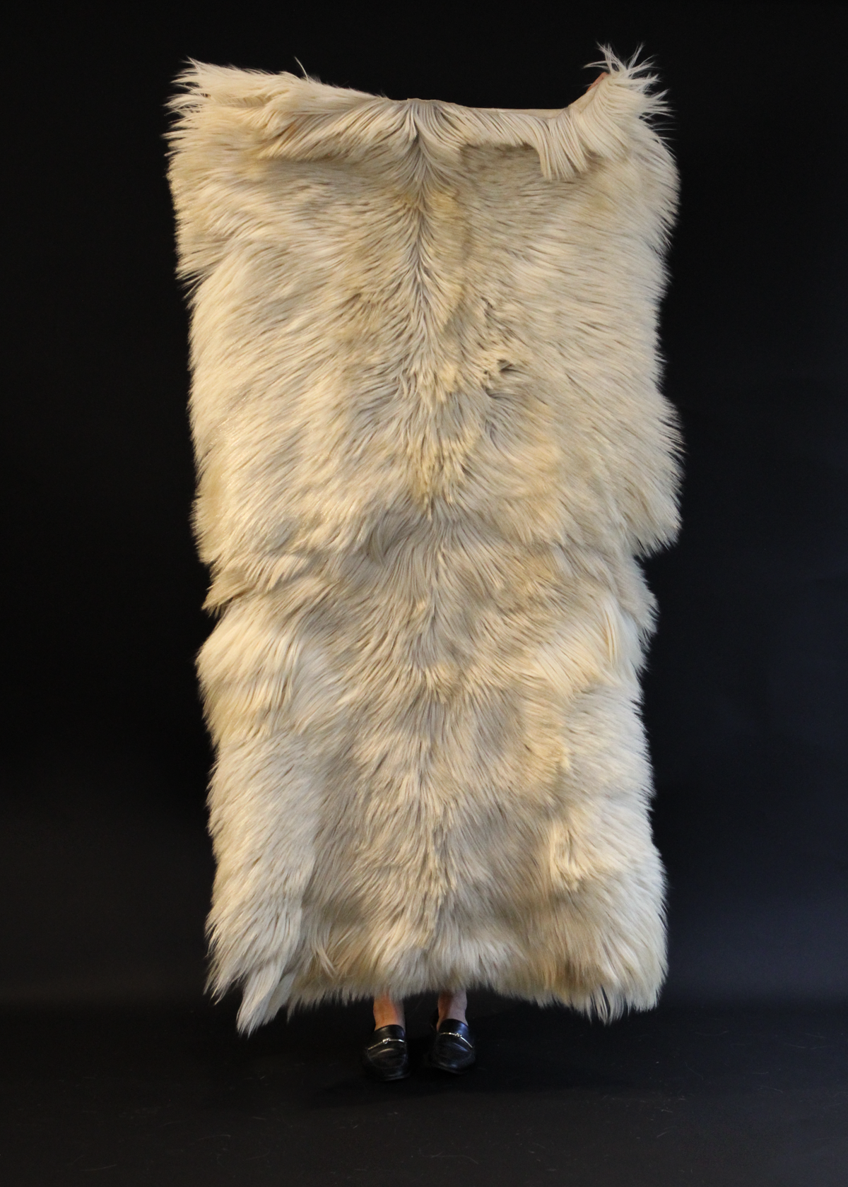 Long Hair Angora Goat Rug