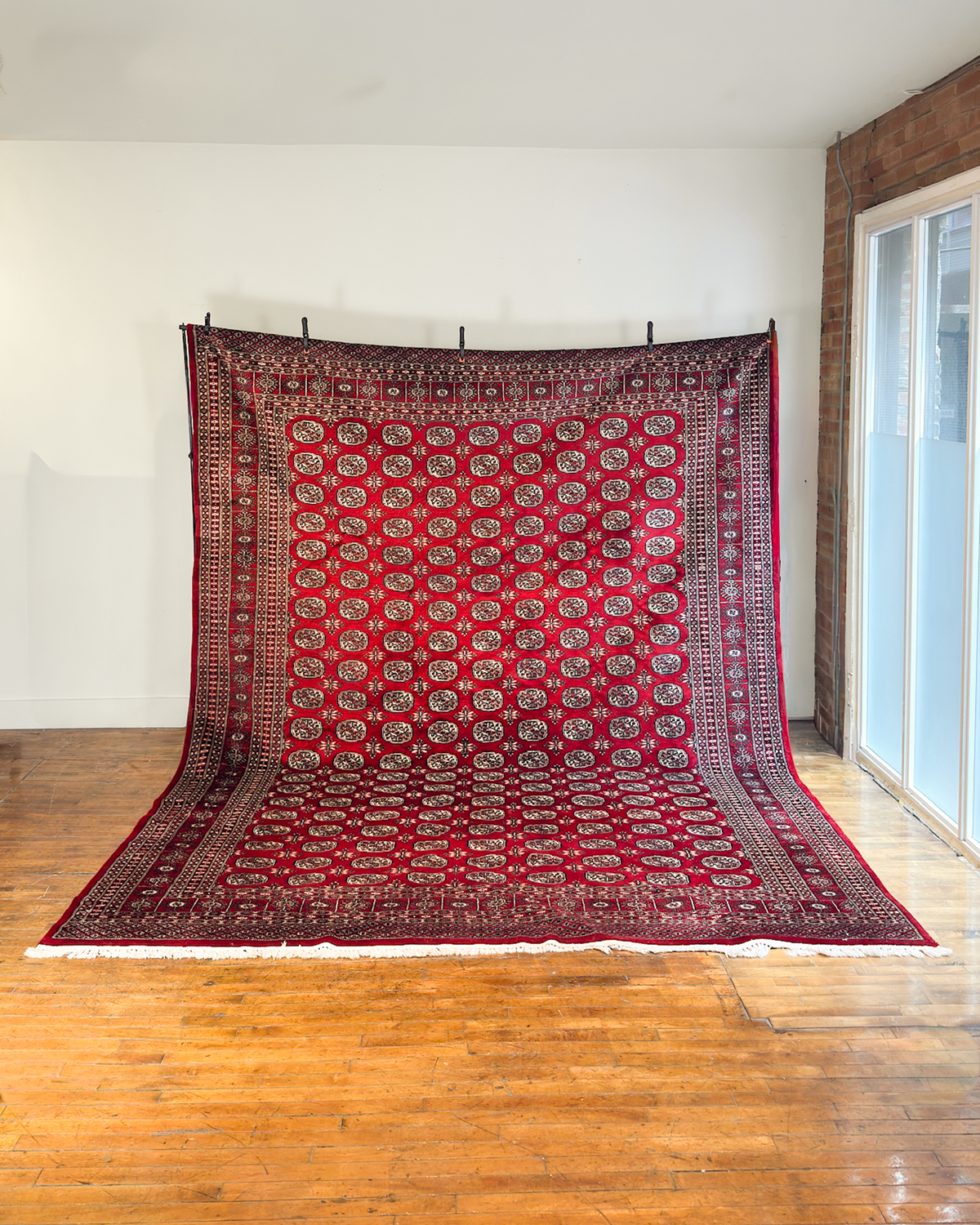 Large Bokhara Wool Rug