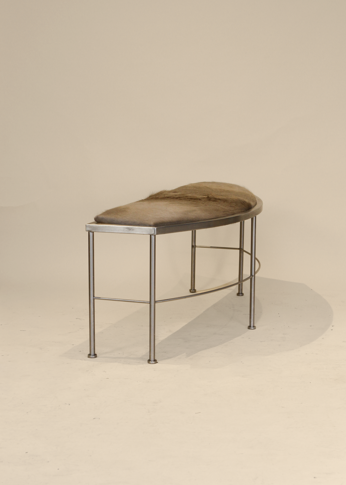 Cowhide Bench