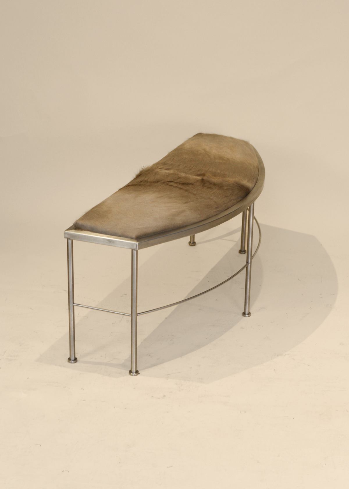 Cowhide Bench