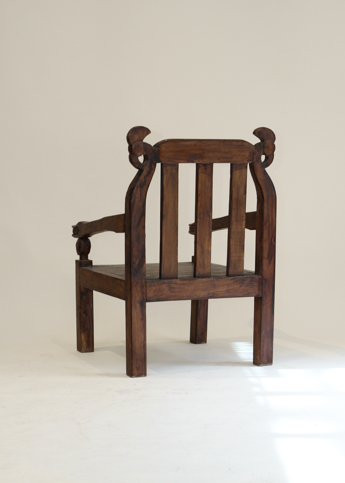 Hand Carved Lounge Chair