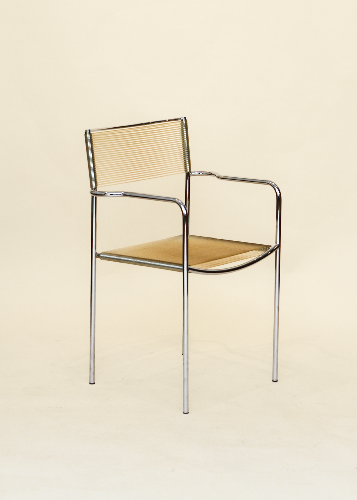 (6) Spaghetti Armchairs
