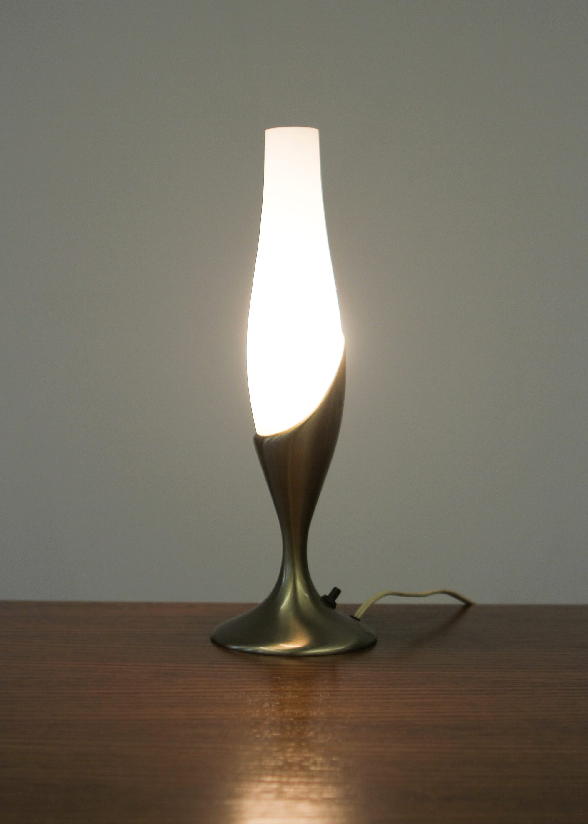Brass Tulip Lamp