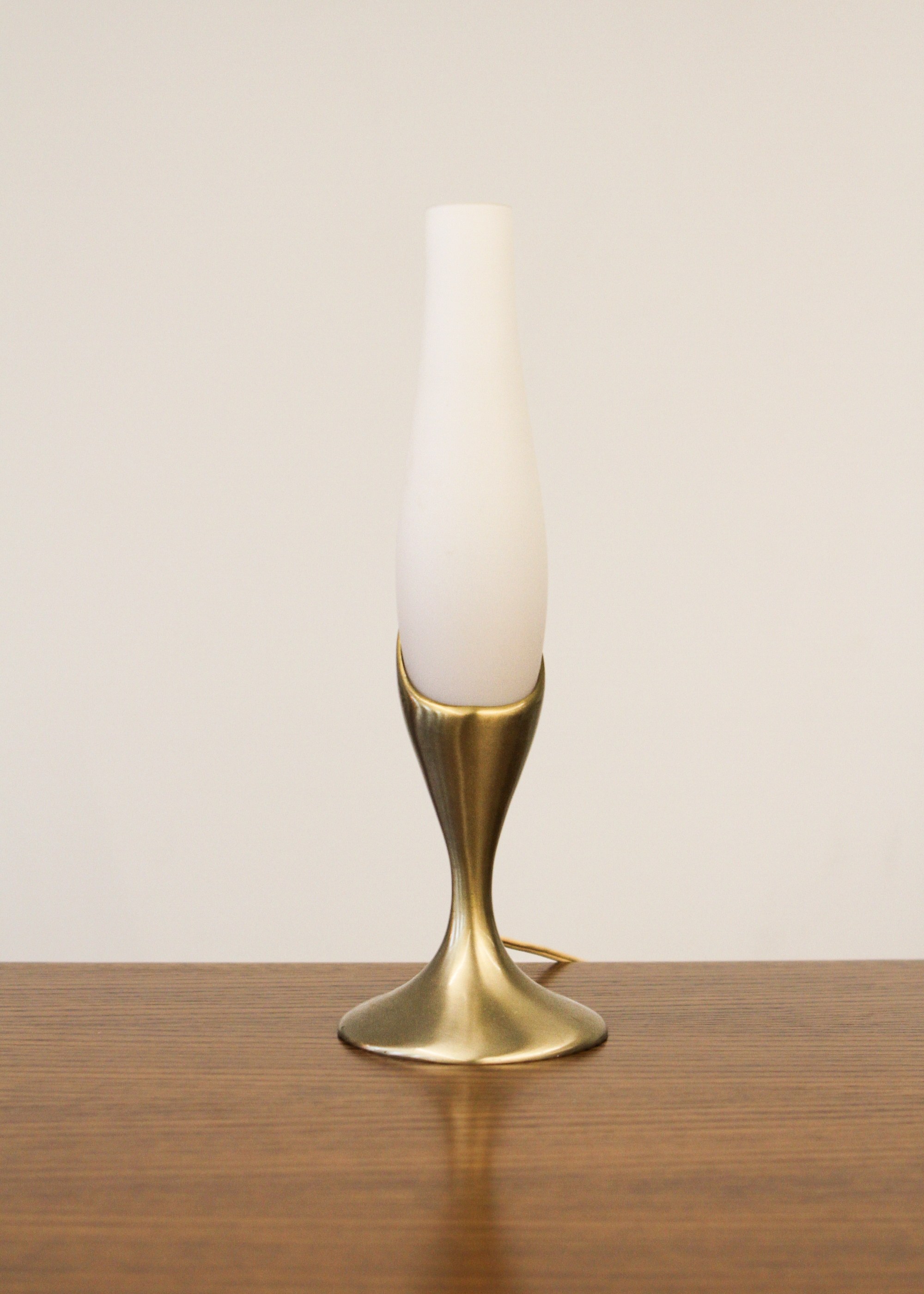 Brass Tulip Lamp