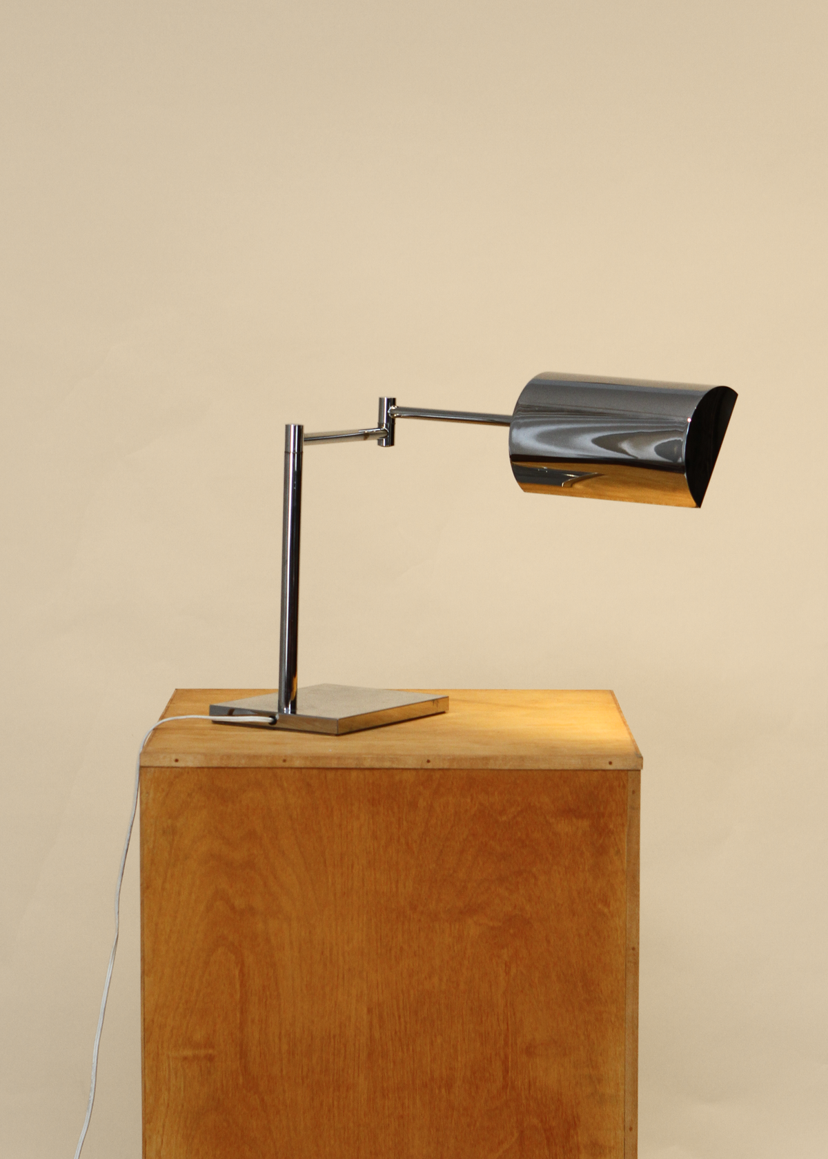 Chrome Table Lamp