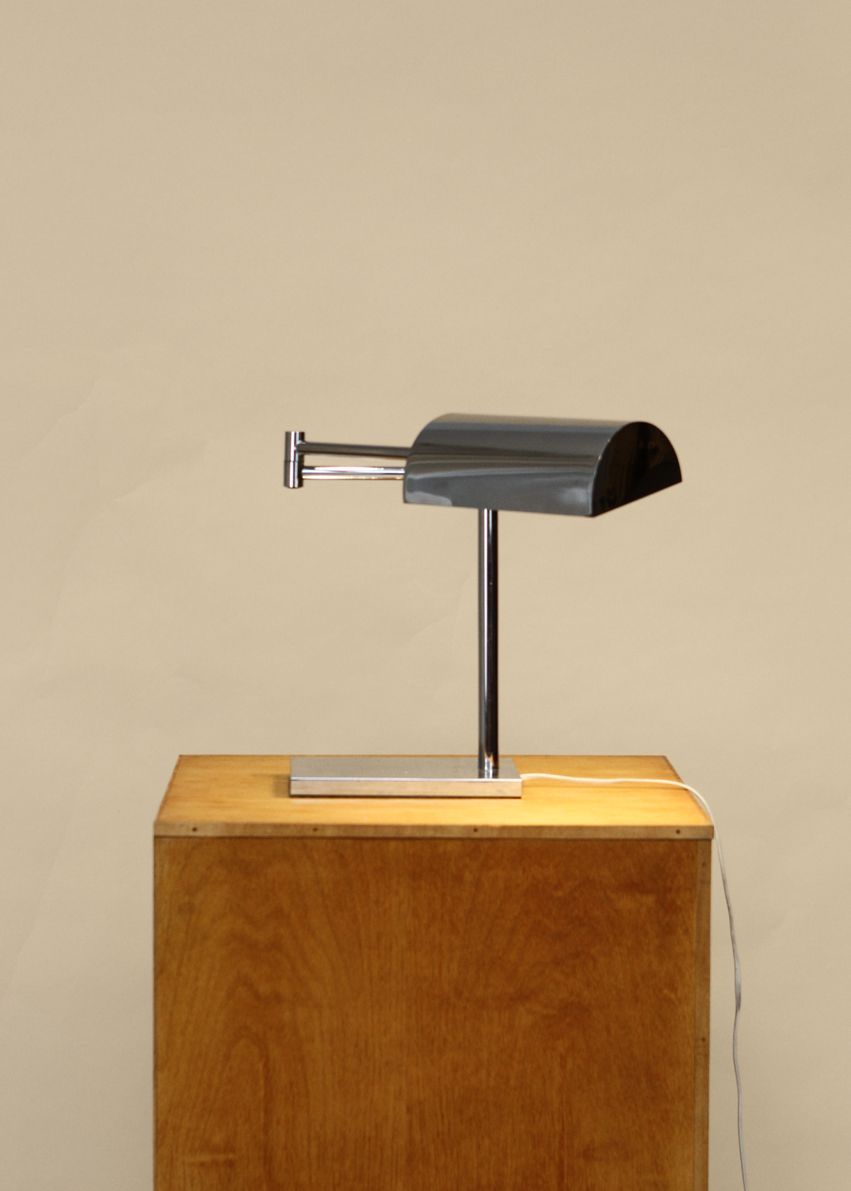 Chrome Table Lamp