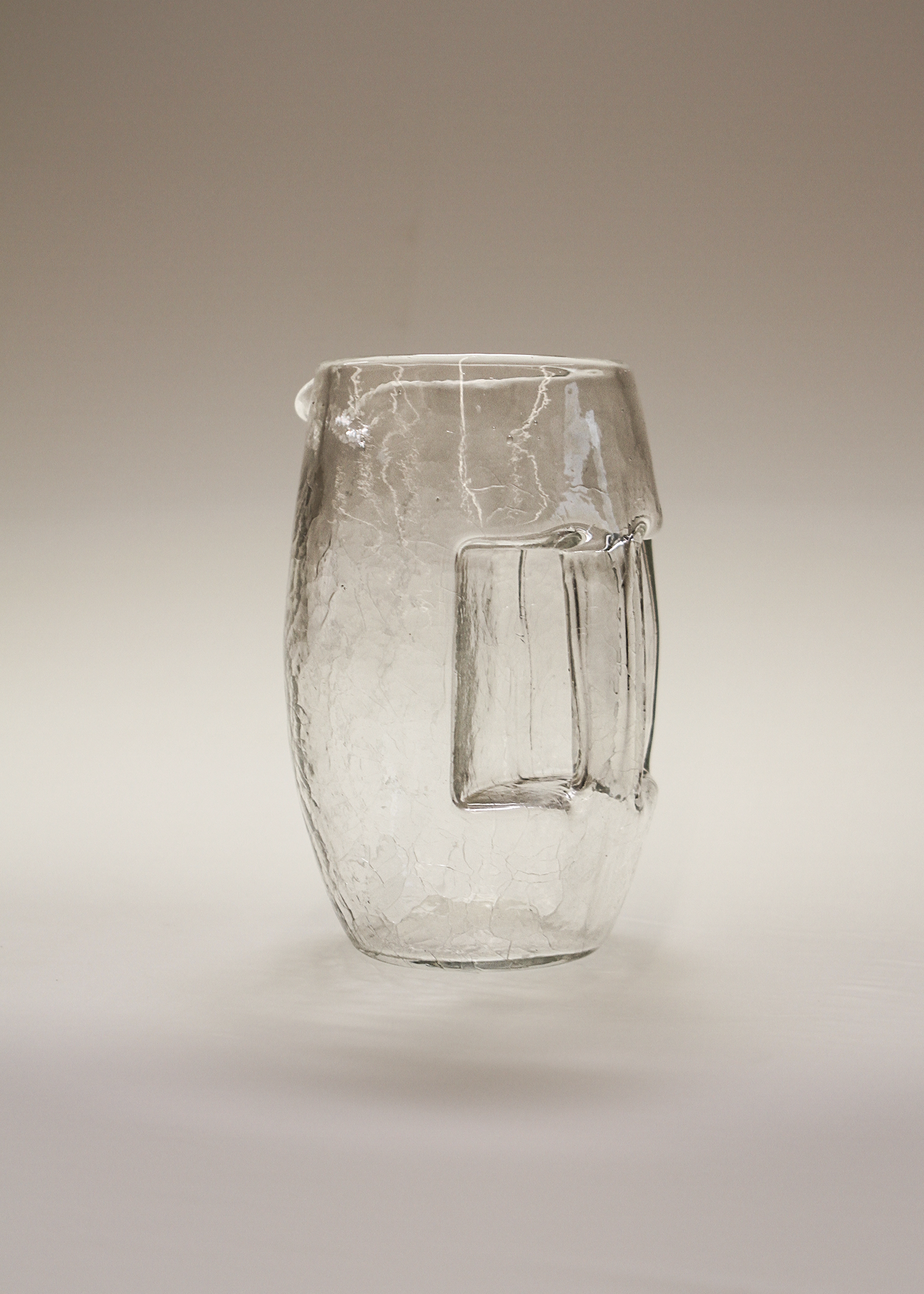 Antique Art Nouveau pitcher by Koloman Moser for Johann Lötz Witwe