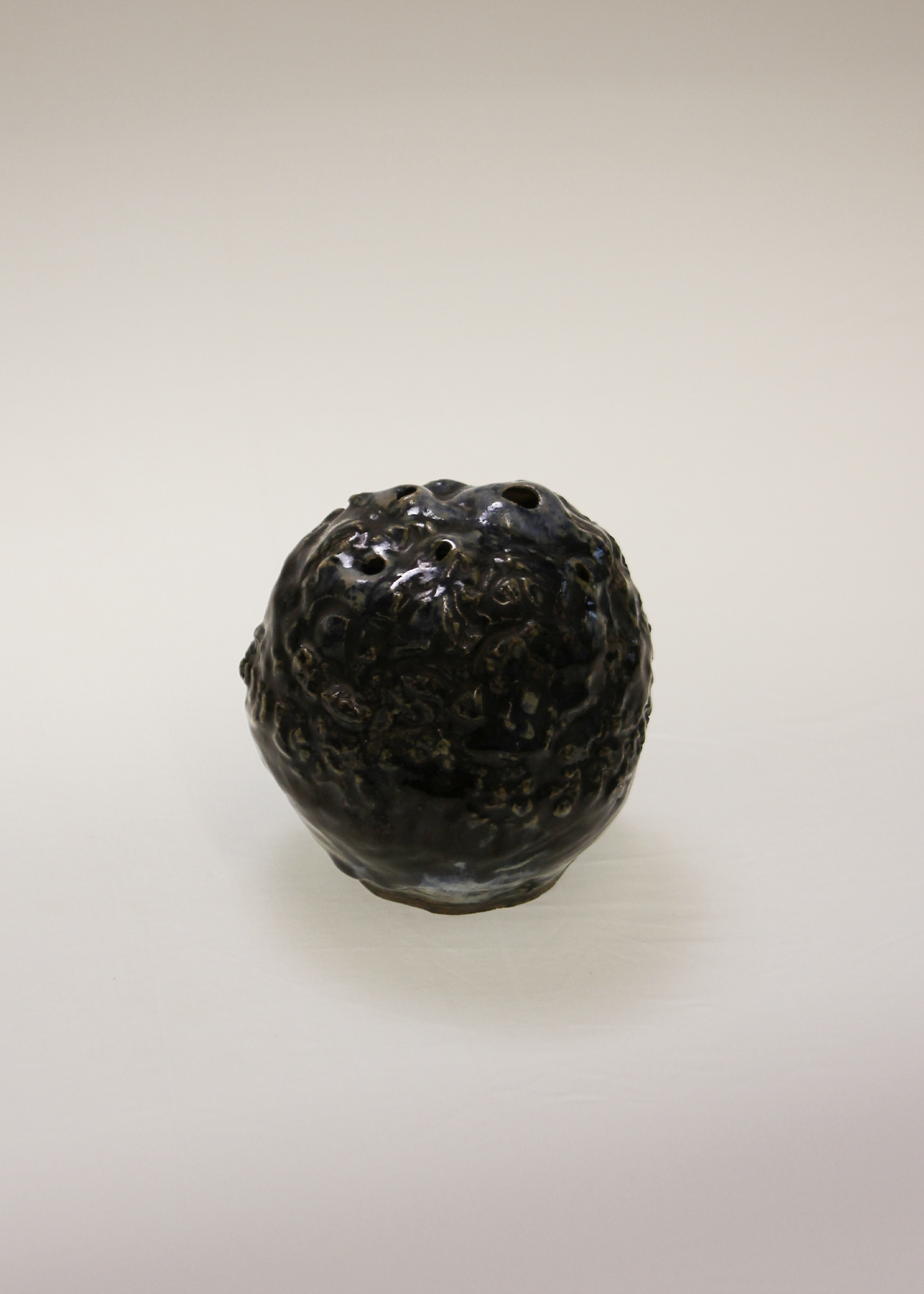 Abstract Ceramic Vase with Flower holes