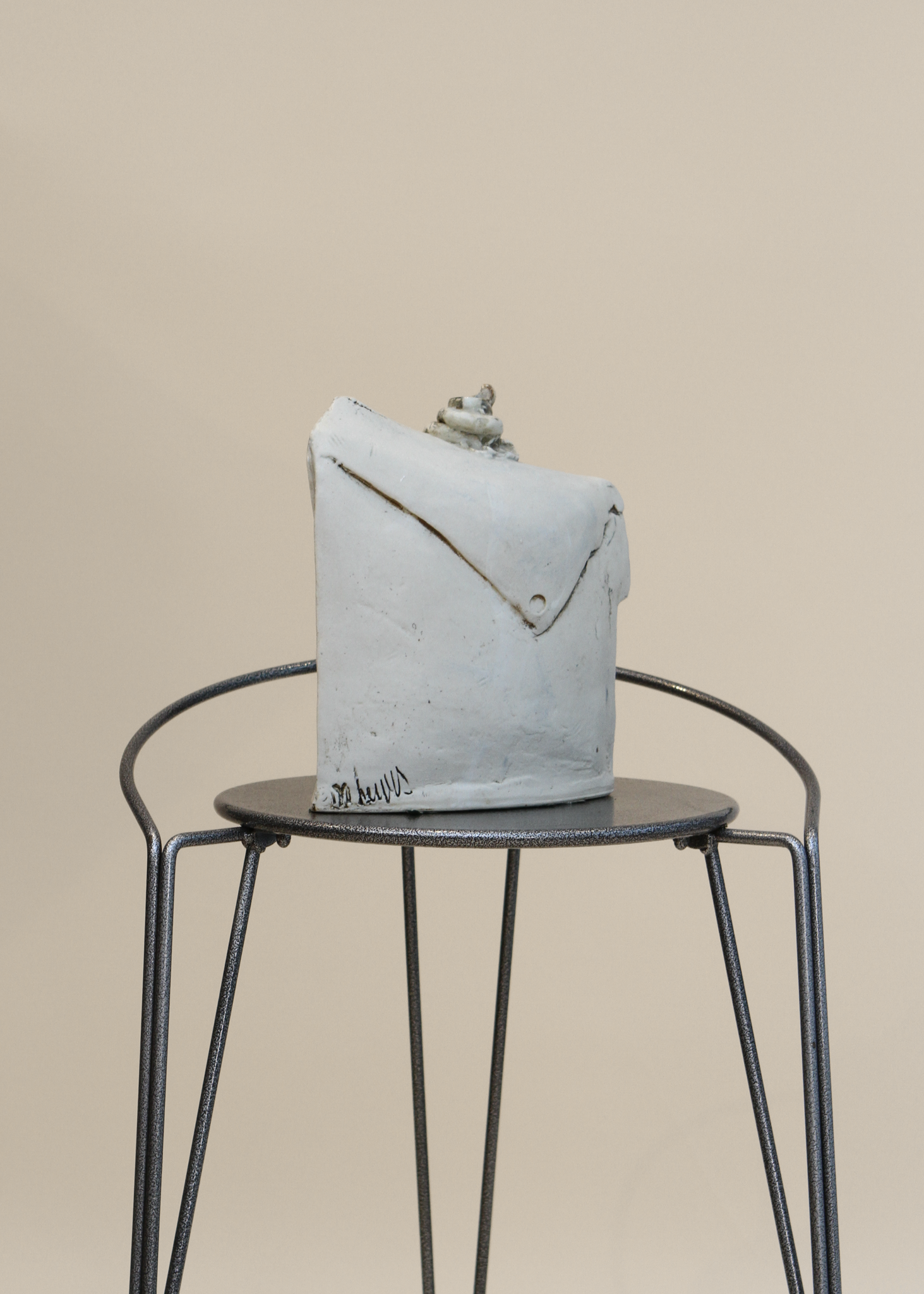 Narrow opening Abstract Ceramic Vase