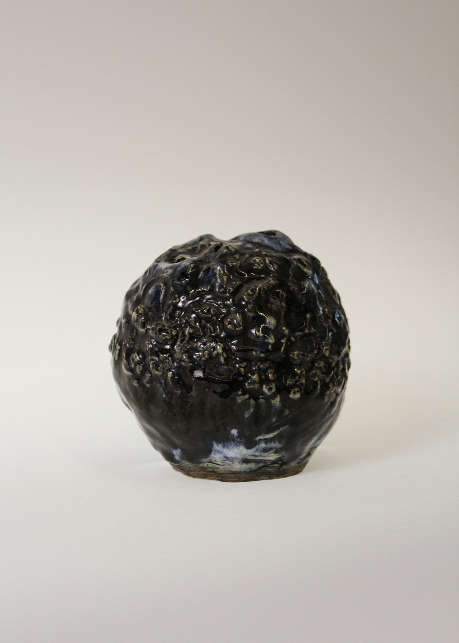 Abstract Ceramic Vase with Flower holes