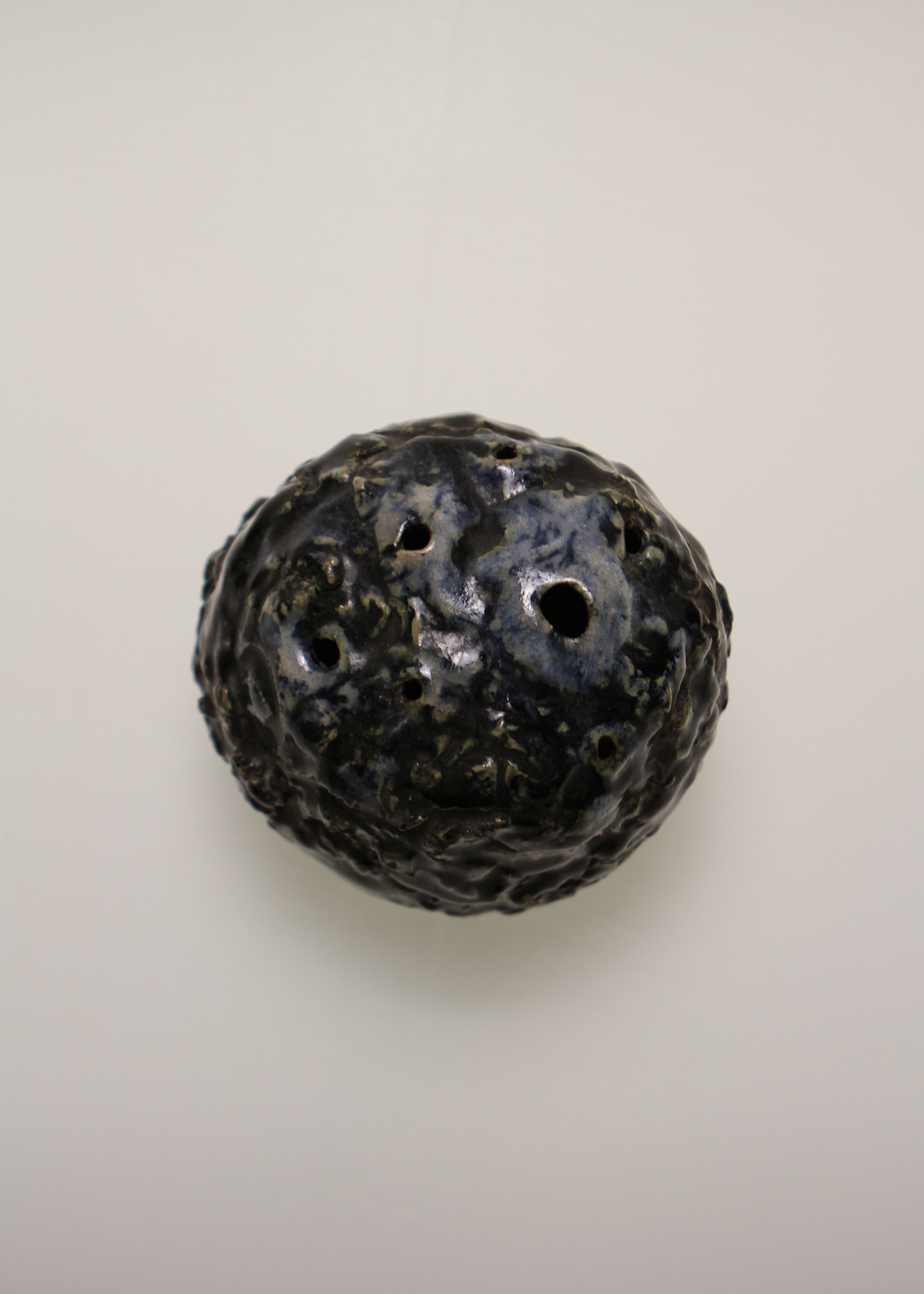 Abstract Ceramic Vase with Flower holes