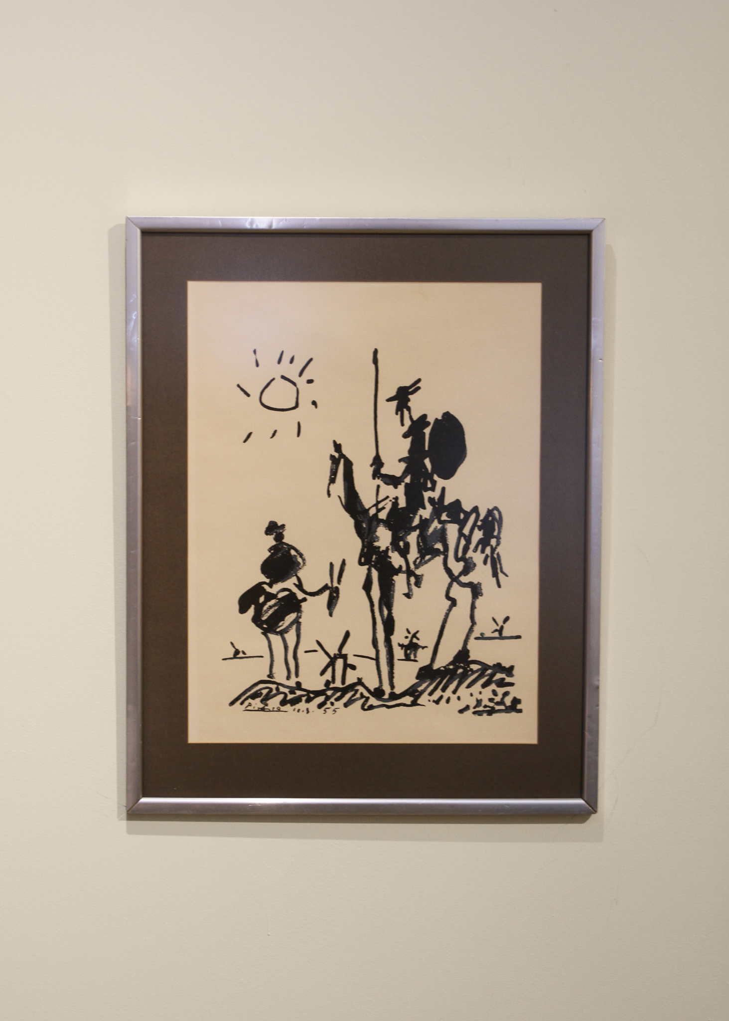 Vintage Don Quixote Print